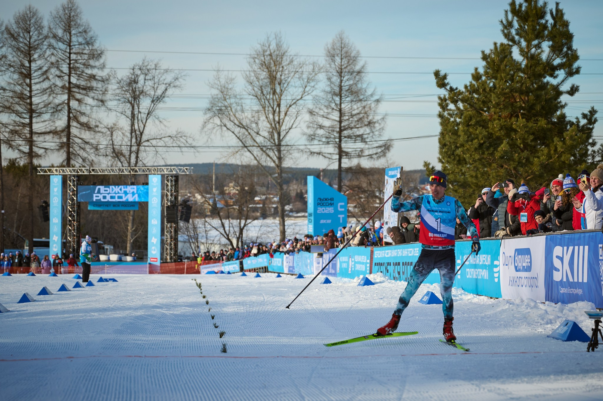 Лыжня России 2025. Мезенцев Евгений фотограф