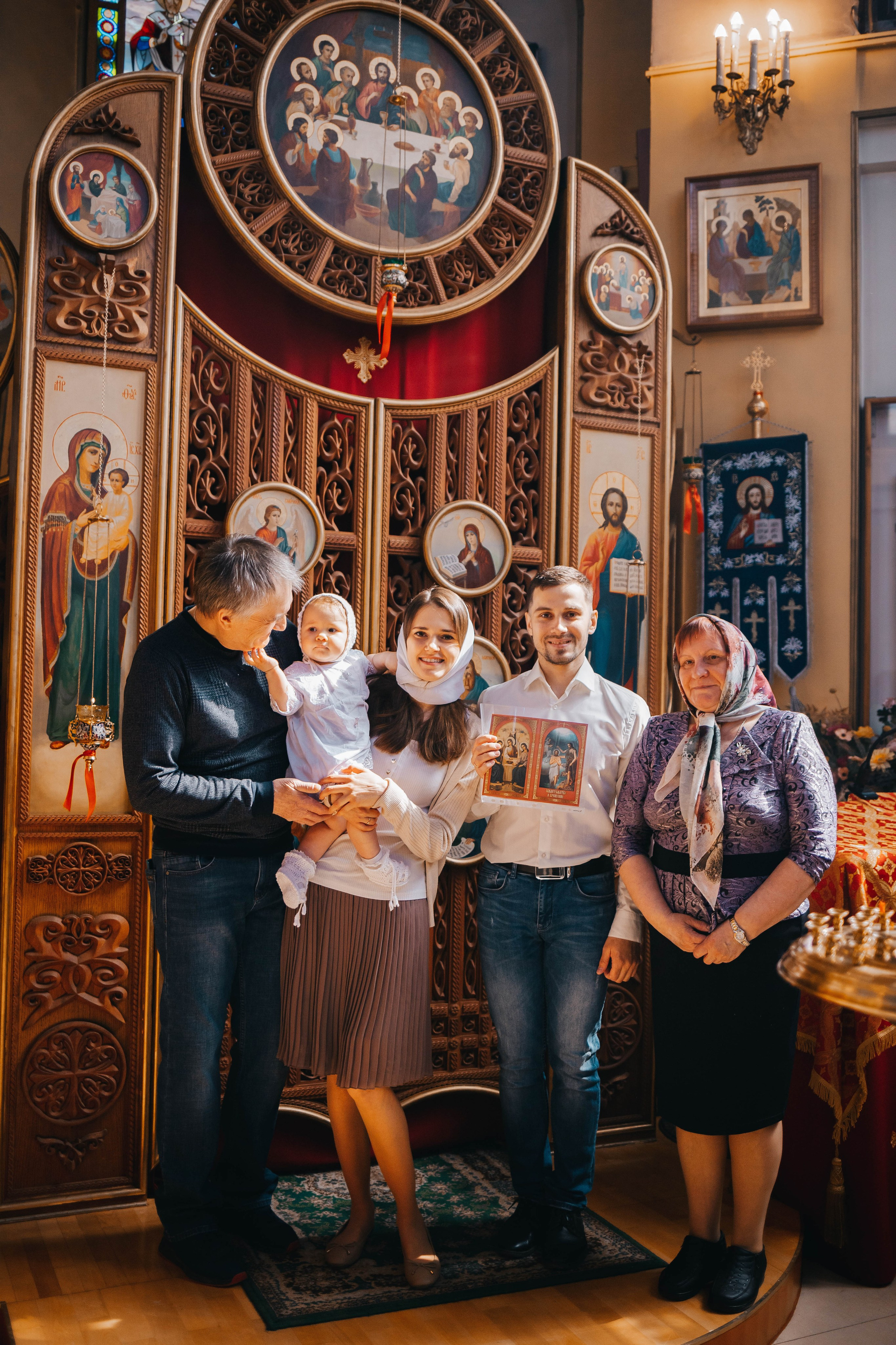 Крещение Лизы. Семейный lifestyle фотограф в Санкт-Петербурге Людмила Пахомова