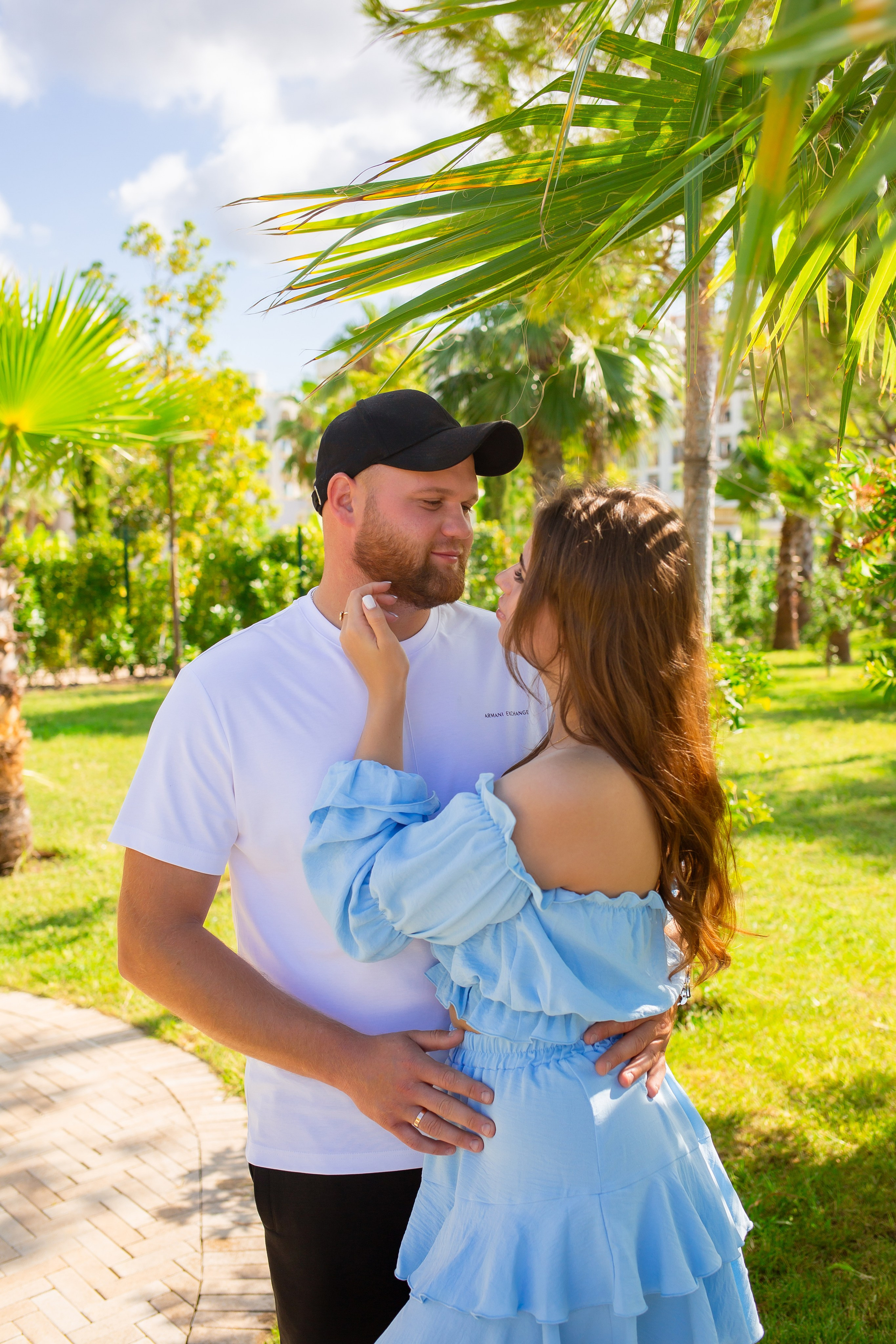 Лав стори фотосессия Музыкальный сад. Фотограф Сочи Адлер. Солькаева Анастасия