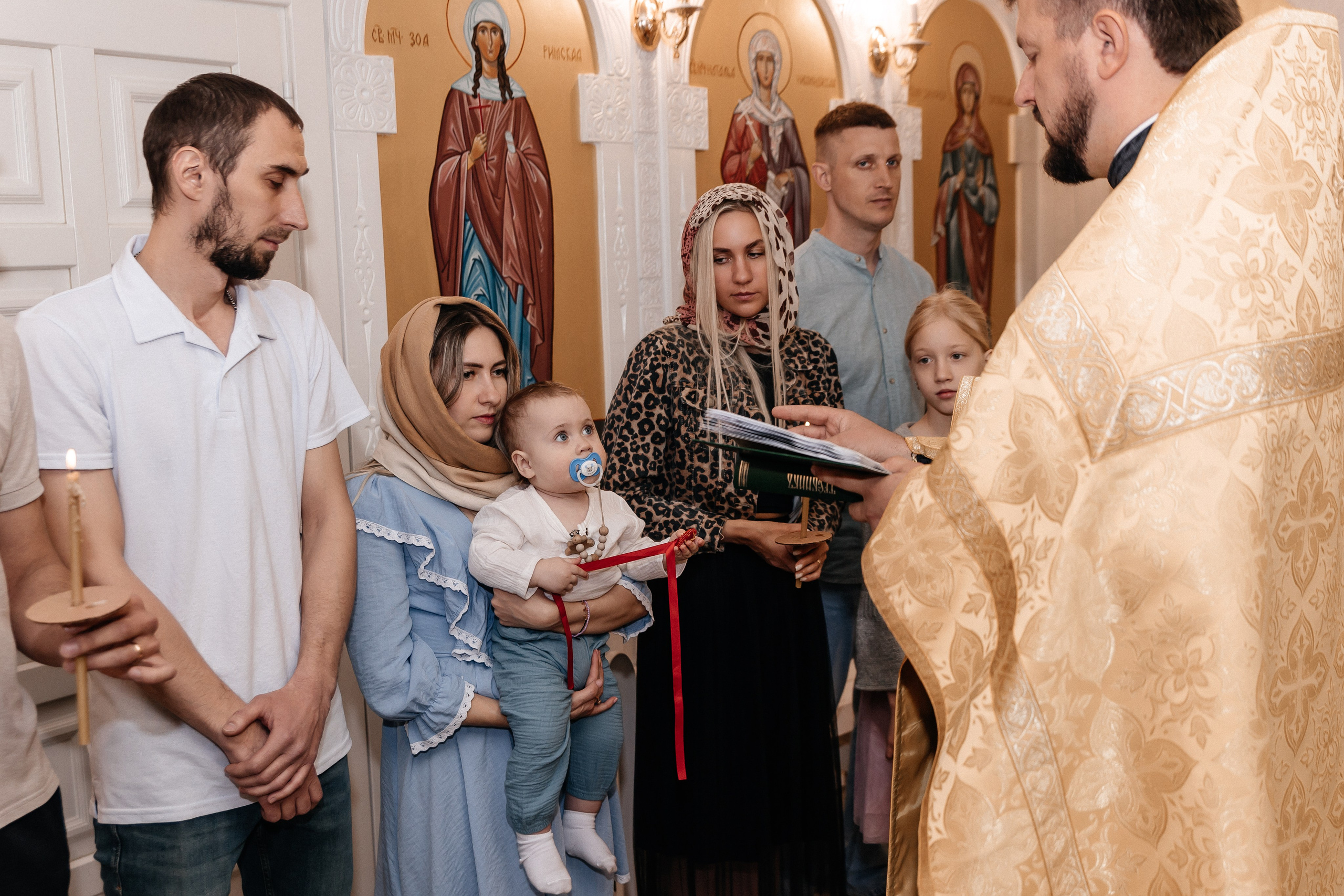 Крещение Влада. Семейный фотограф Минск Усова Ольга
