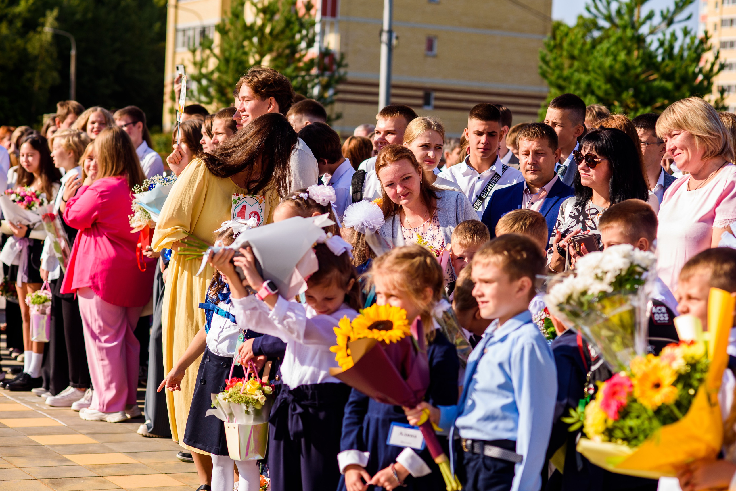 1-е сентября 2023. Фотограф Юлия Попова