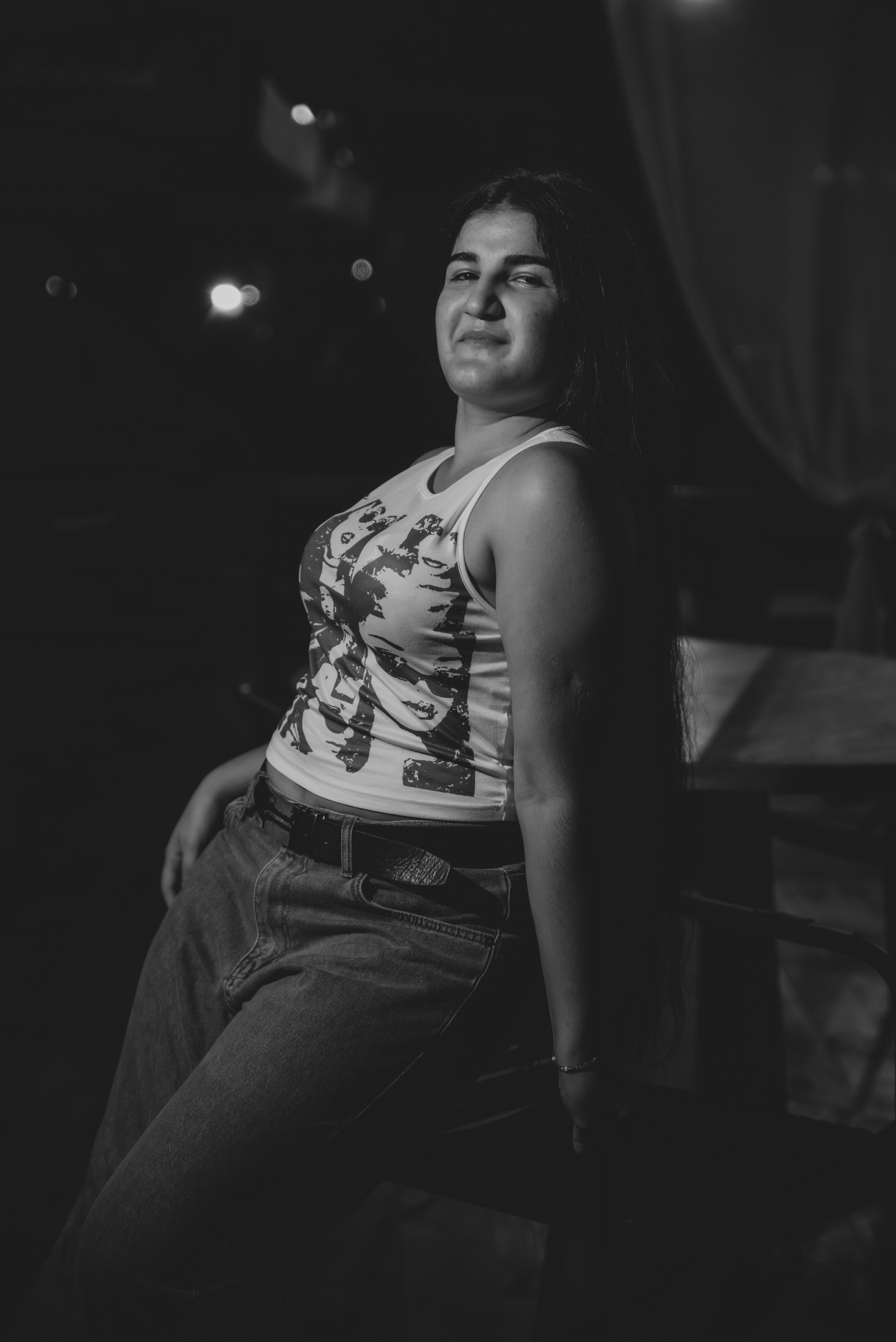 Девченки в Сенакелеби. Портретный фотограф Денис Милютин