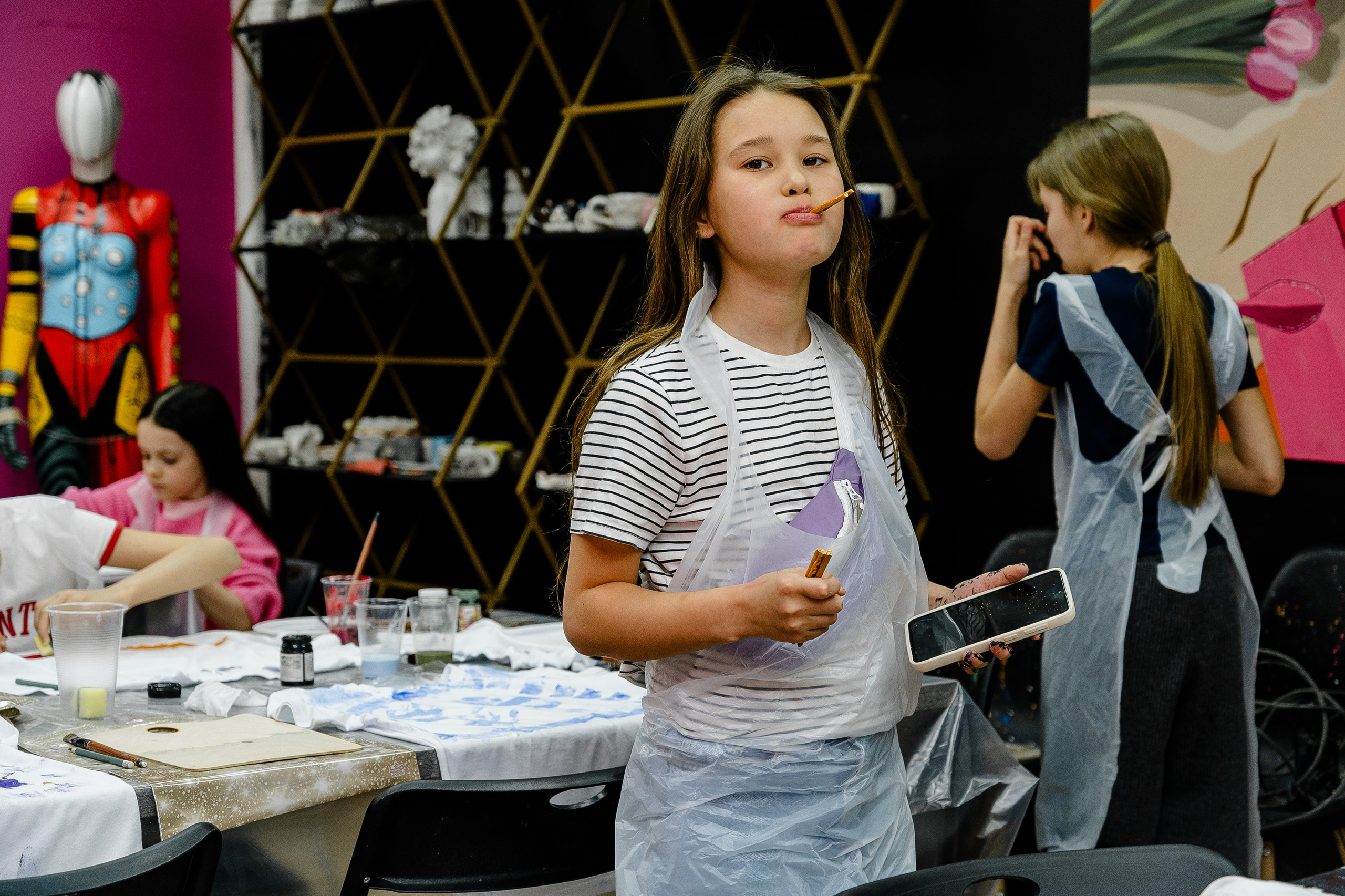 Детский День рождения. Мк роспись футболок. Alice_insomnia