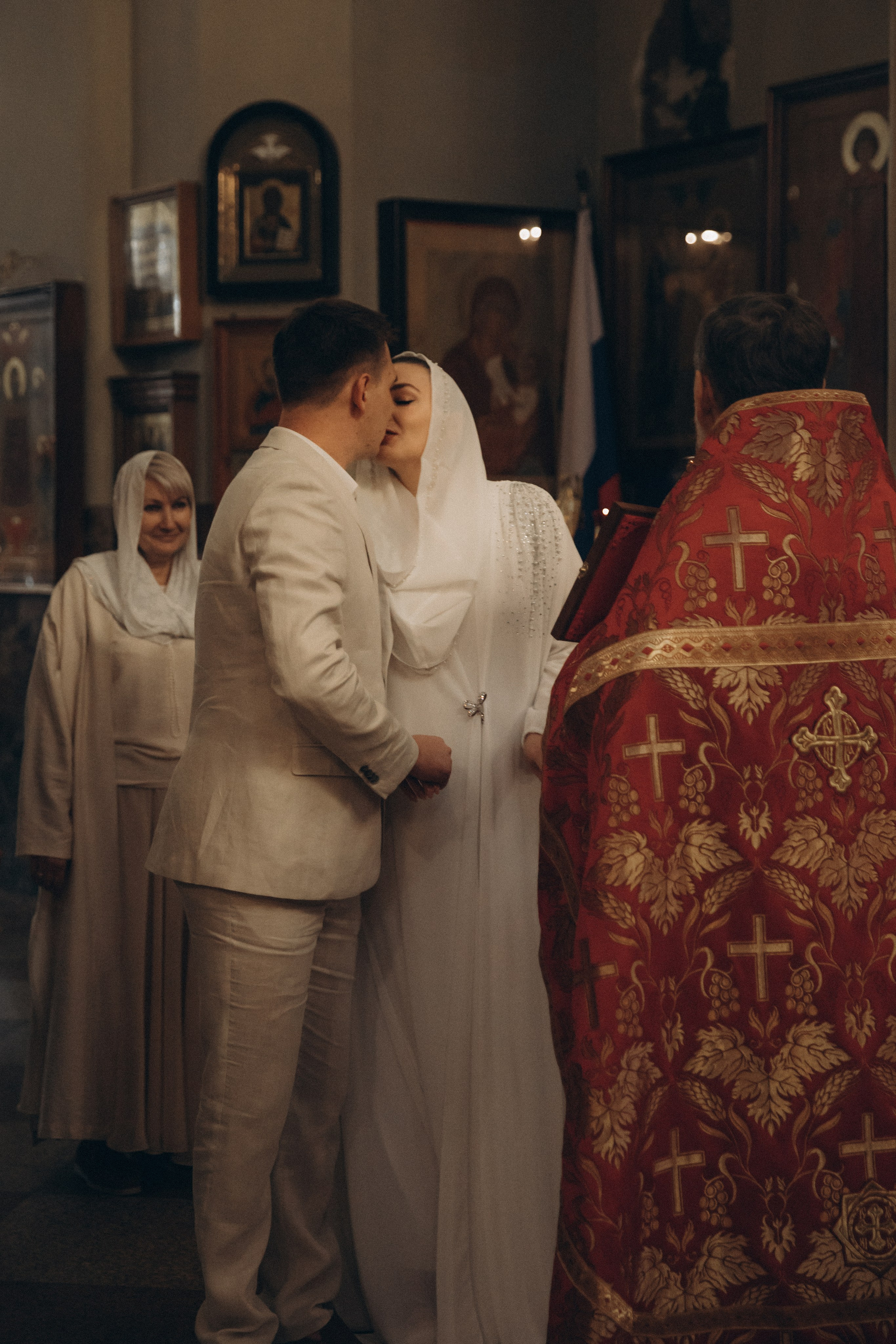 Венчание. Семейный фотограф в Москве и Королеве Евгения Баукова