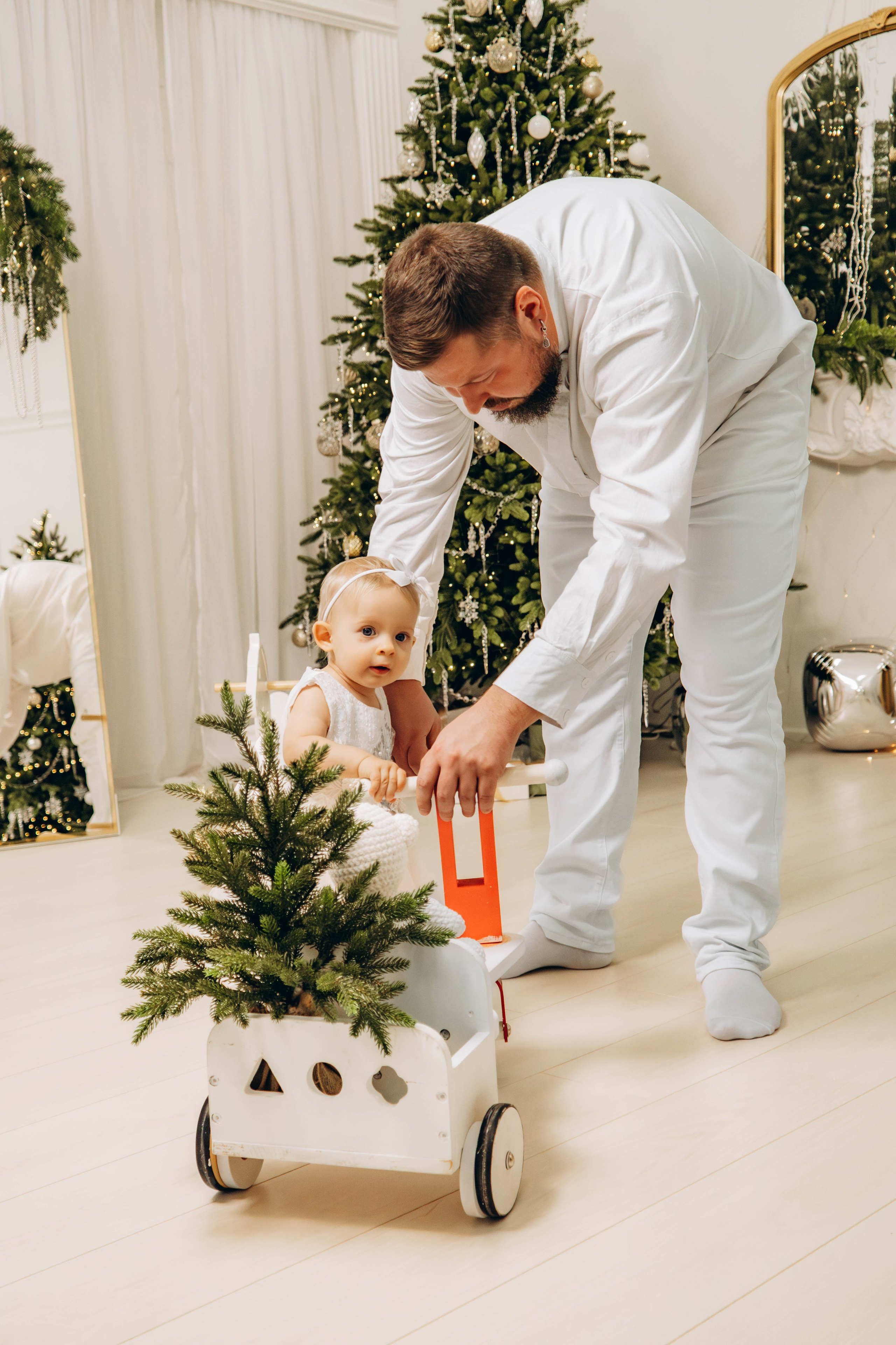Съемка на годик малышки. Студия «LuLu». Фотограф Москва Валерия Веденина