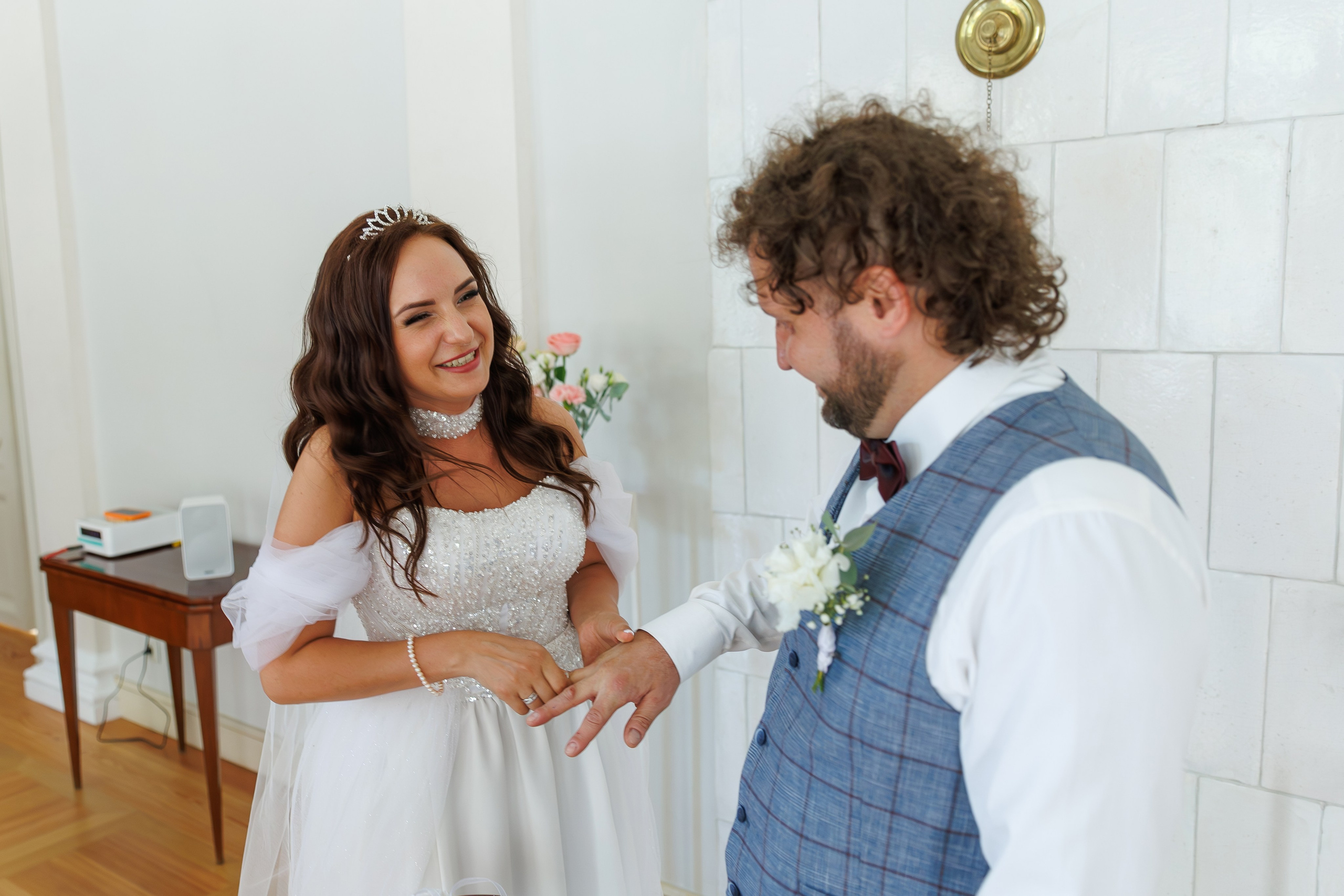 Регистрация брака в усадьбе Муравьевых-Апостолов. Свадебный фотограф Москва и МО Сергей Киржаев