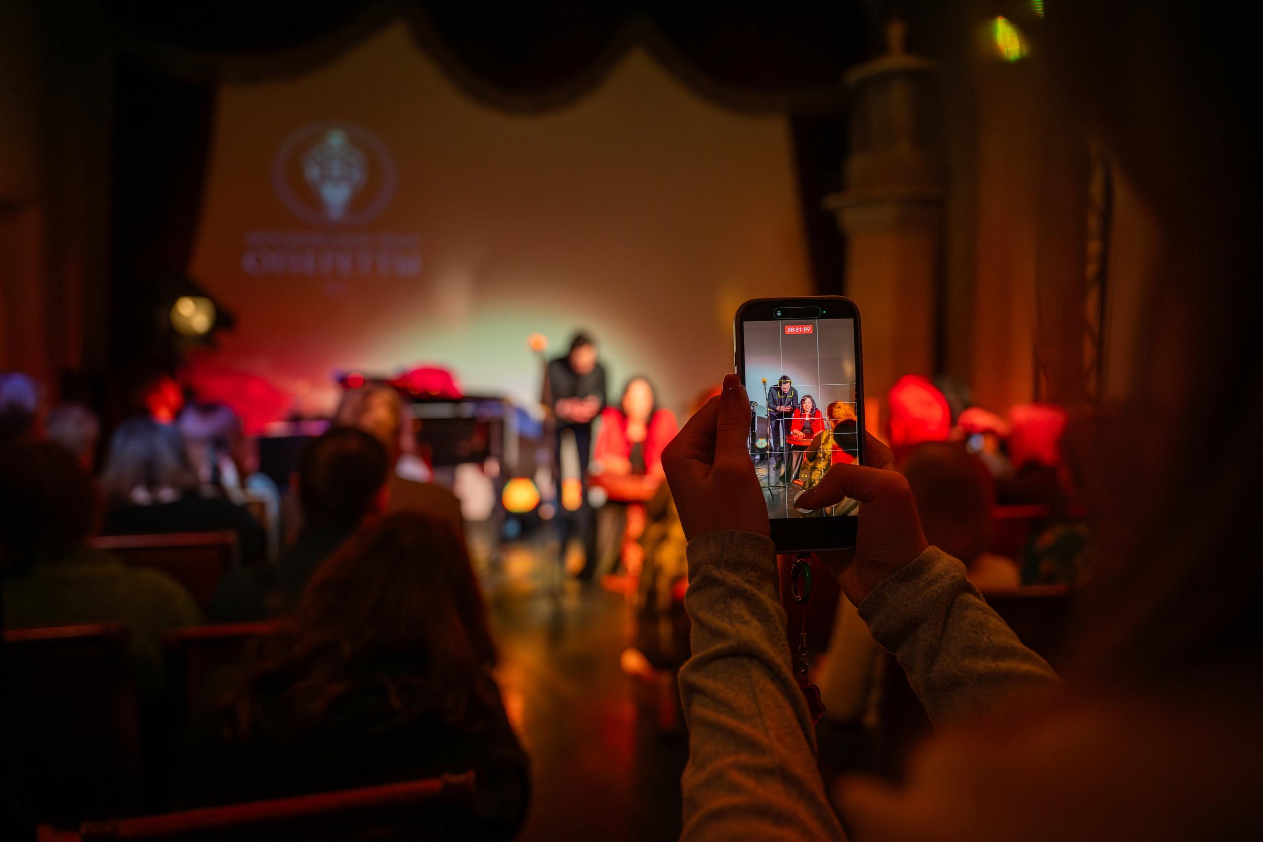 Творческий вечер Екатерины Кузнецовой в камерном пространстве Московского театра оперетты. 2026. Фотограф Анна Мельникова | Москва