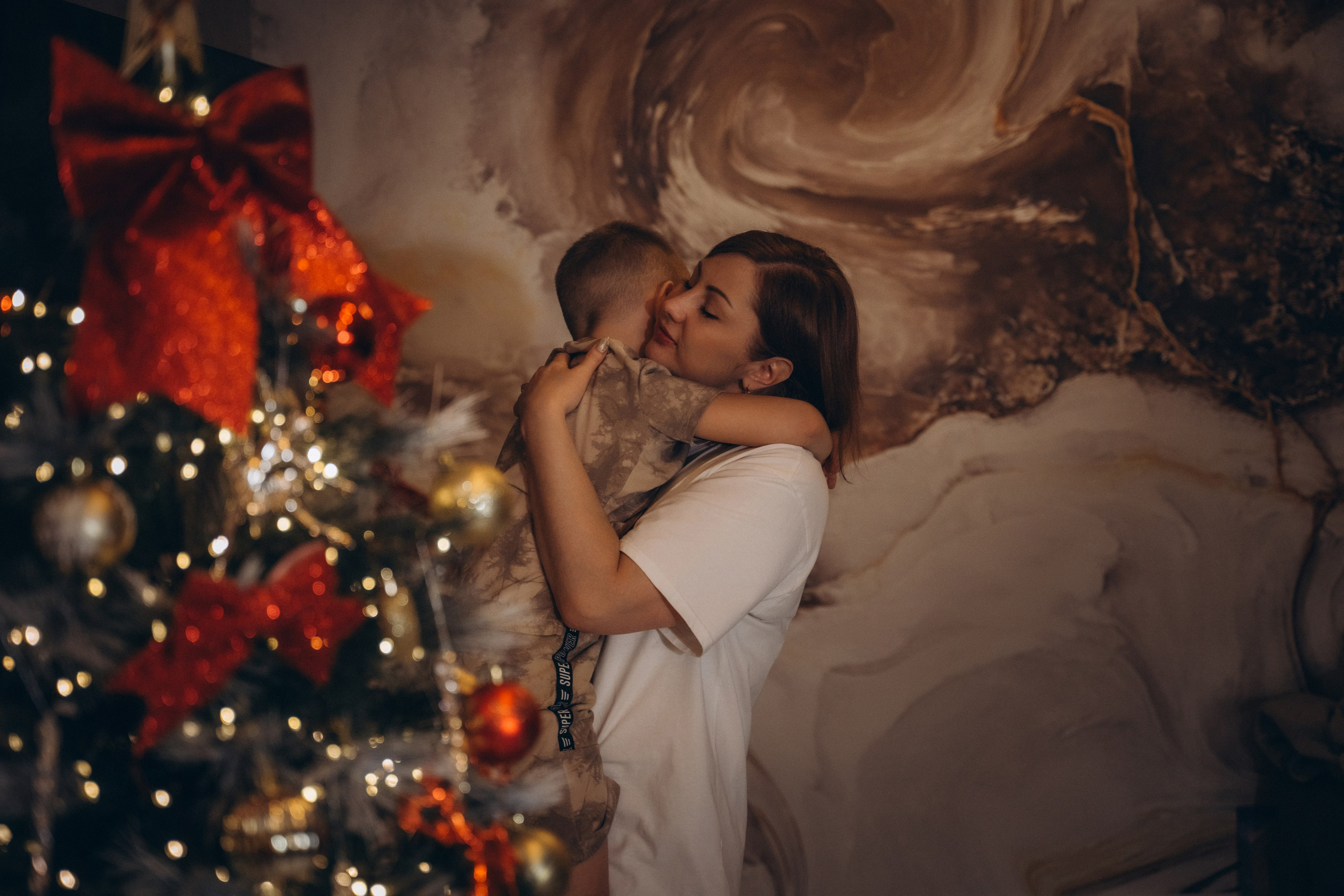 Семья Киприяновы, Новый год дома. Семейный фотограф в Белгороде Амелина Алина