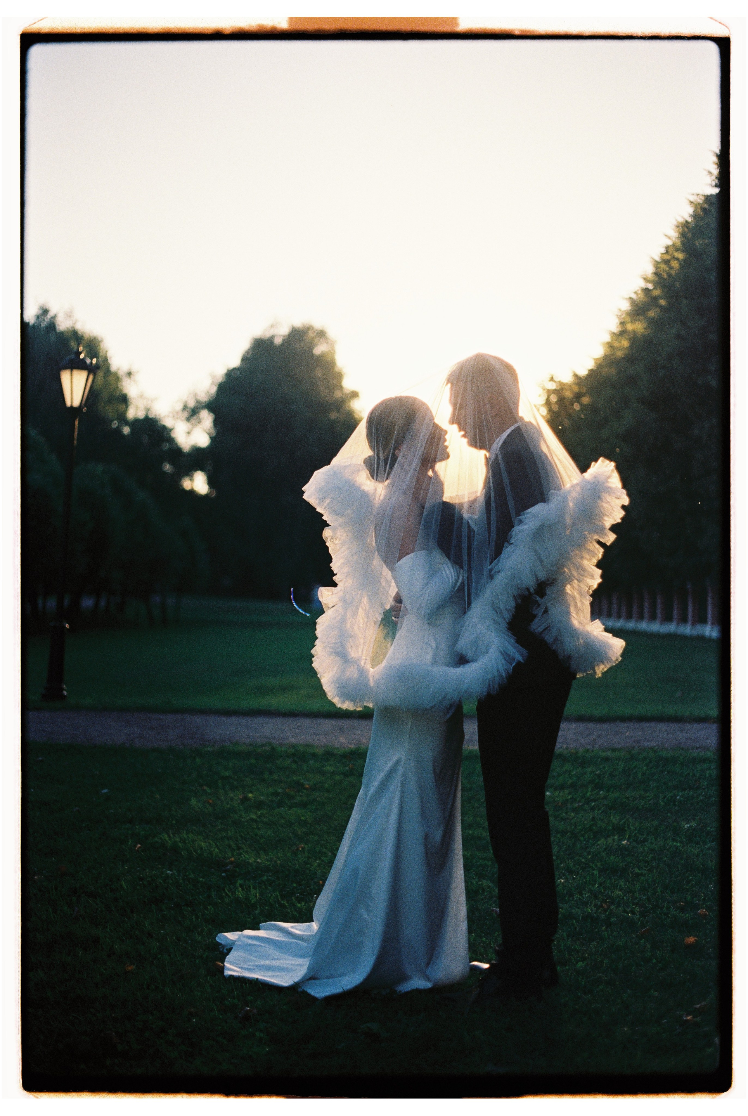 На закате. Свадебный фотограф в Москве