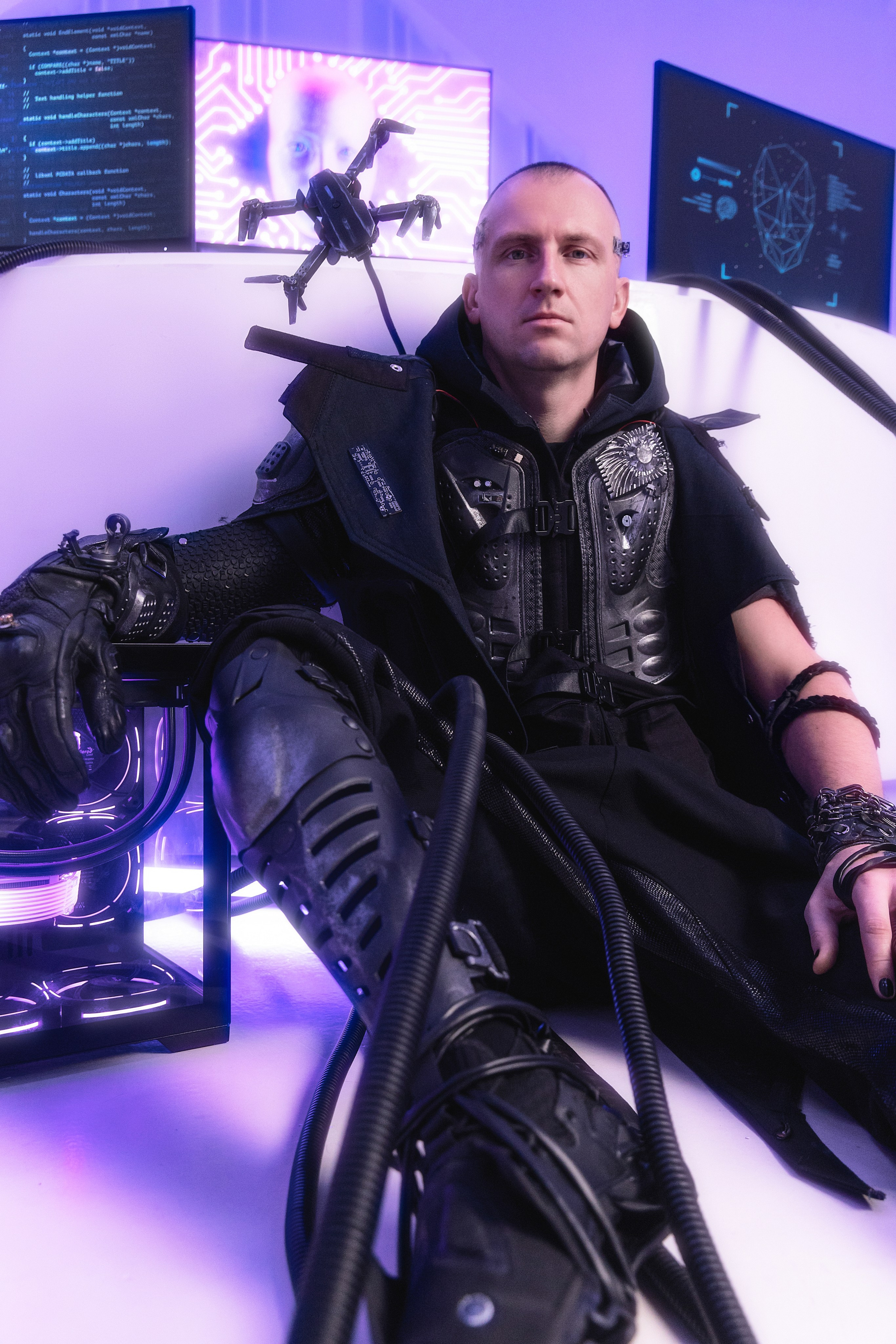 Cyberpunk. Мастерская для создания имиджа от BenSami в Санкт-Петербурге и Москве