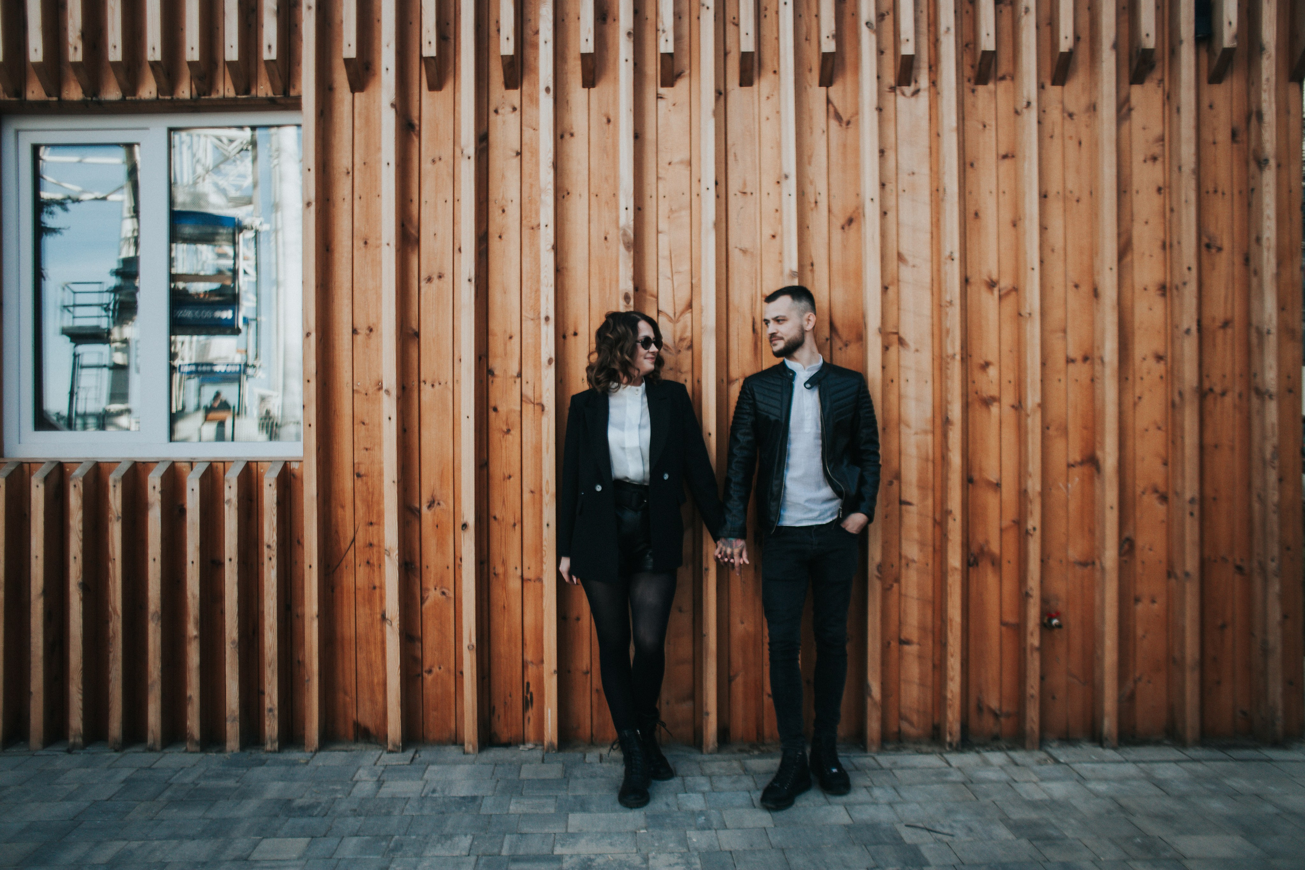 У Колеса обозрения. Фотограф в Нижнем Новгороде