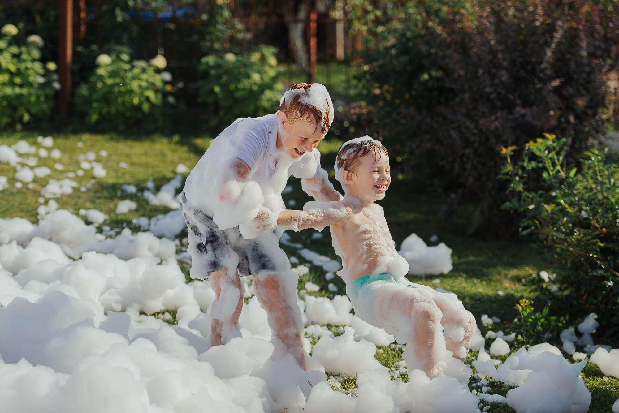 Детский день рождения с аниматором, пенная вечеринка. Свадебный и репортажный фотограф в Ярославле Евгений Сальников