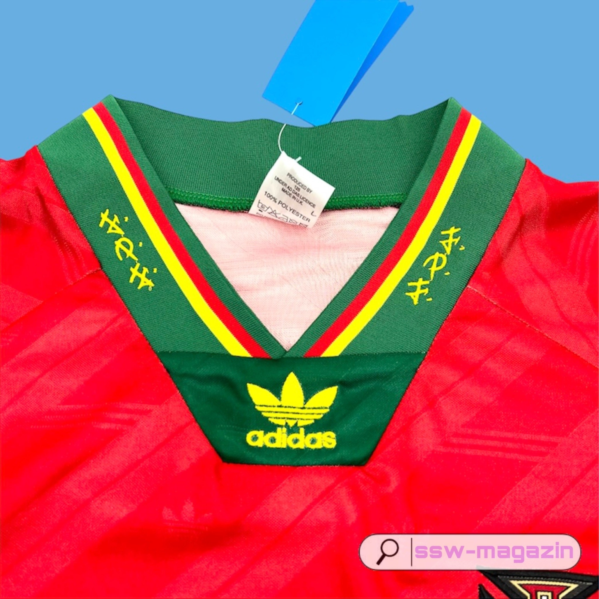 Винтажная футболка сборной Португалии 1992-1994 купить. Футбольный магазин — ssw_magazin