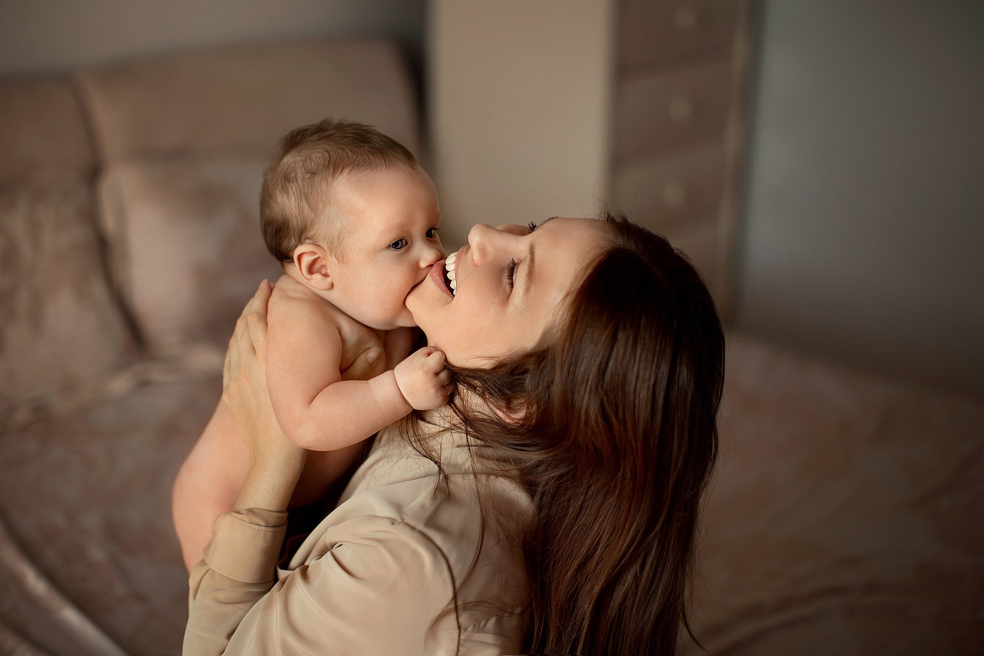 Фотосессия с малышом с домашних условиях. Tatyana Nadezhdina Family photographer