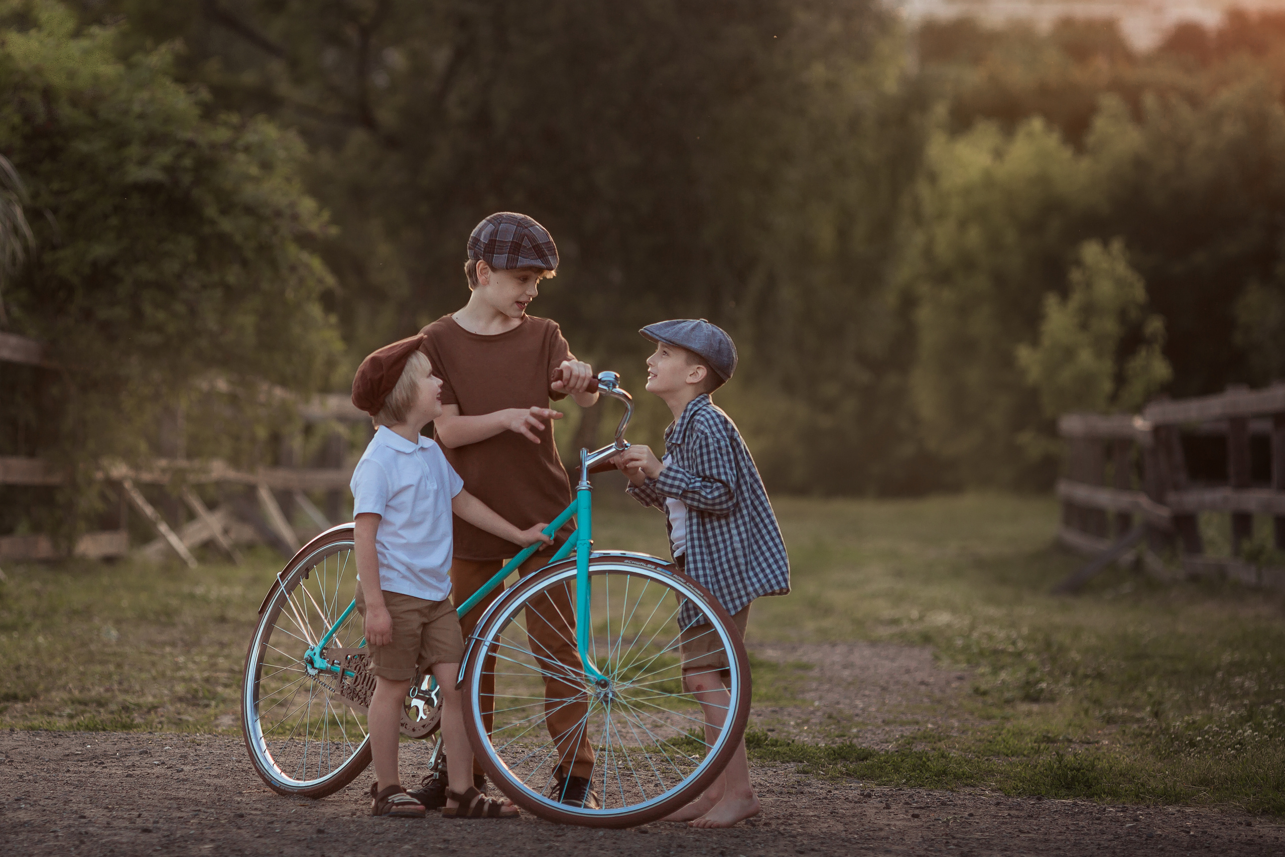 Каникулы в деревне. Семейный фотограф в Москве Марина Петра