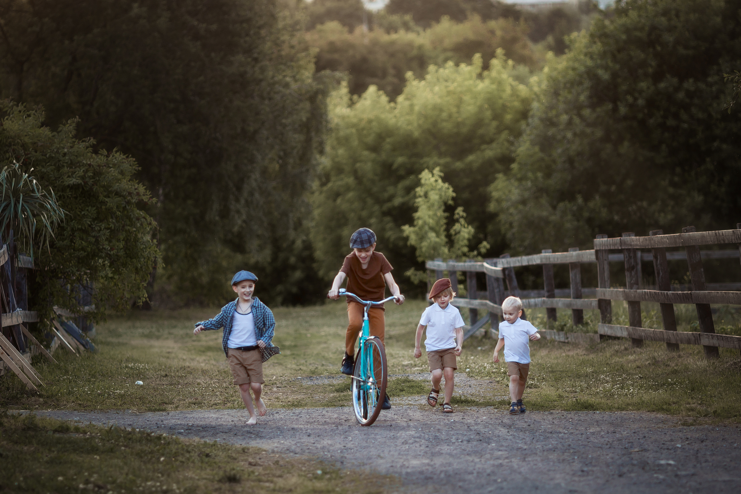 Каникулы в деревне. Семейный фотограф в Москве Марина Петра