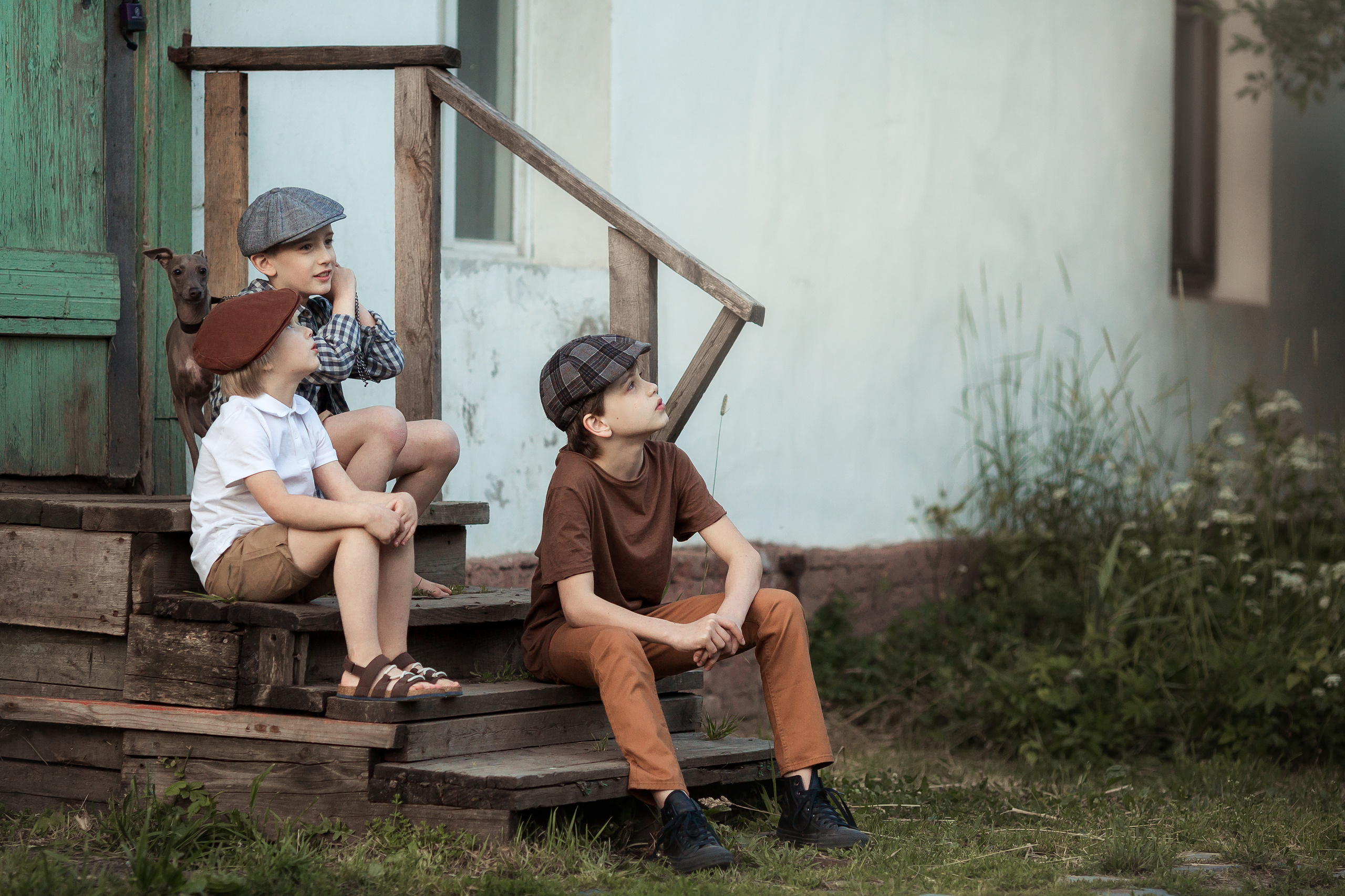 Каникулы в деревне. Семейный фотограф в Москве Марина Петра