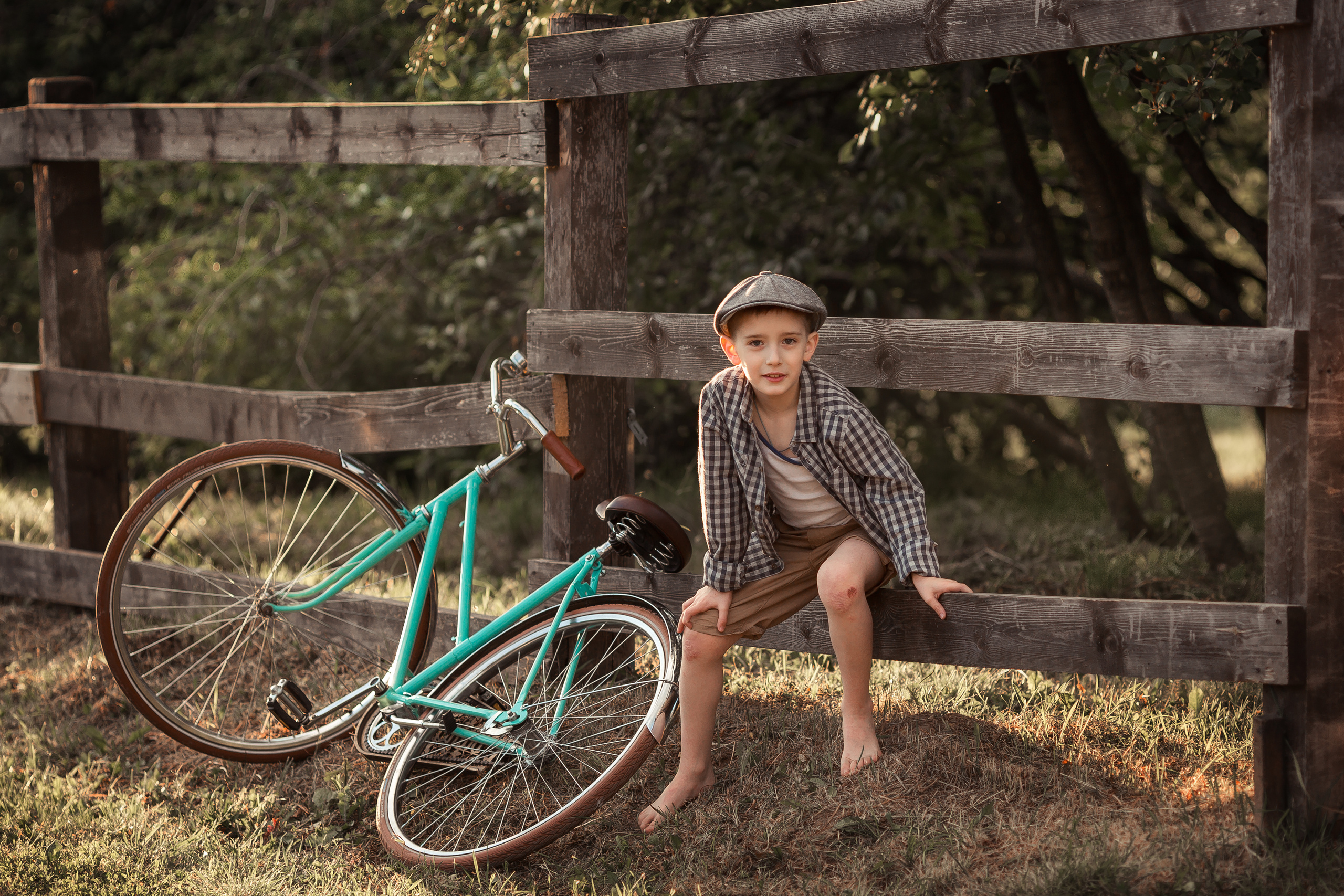 Каникулы в деревне. Семейный фотограф в Москве Марина Петра