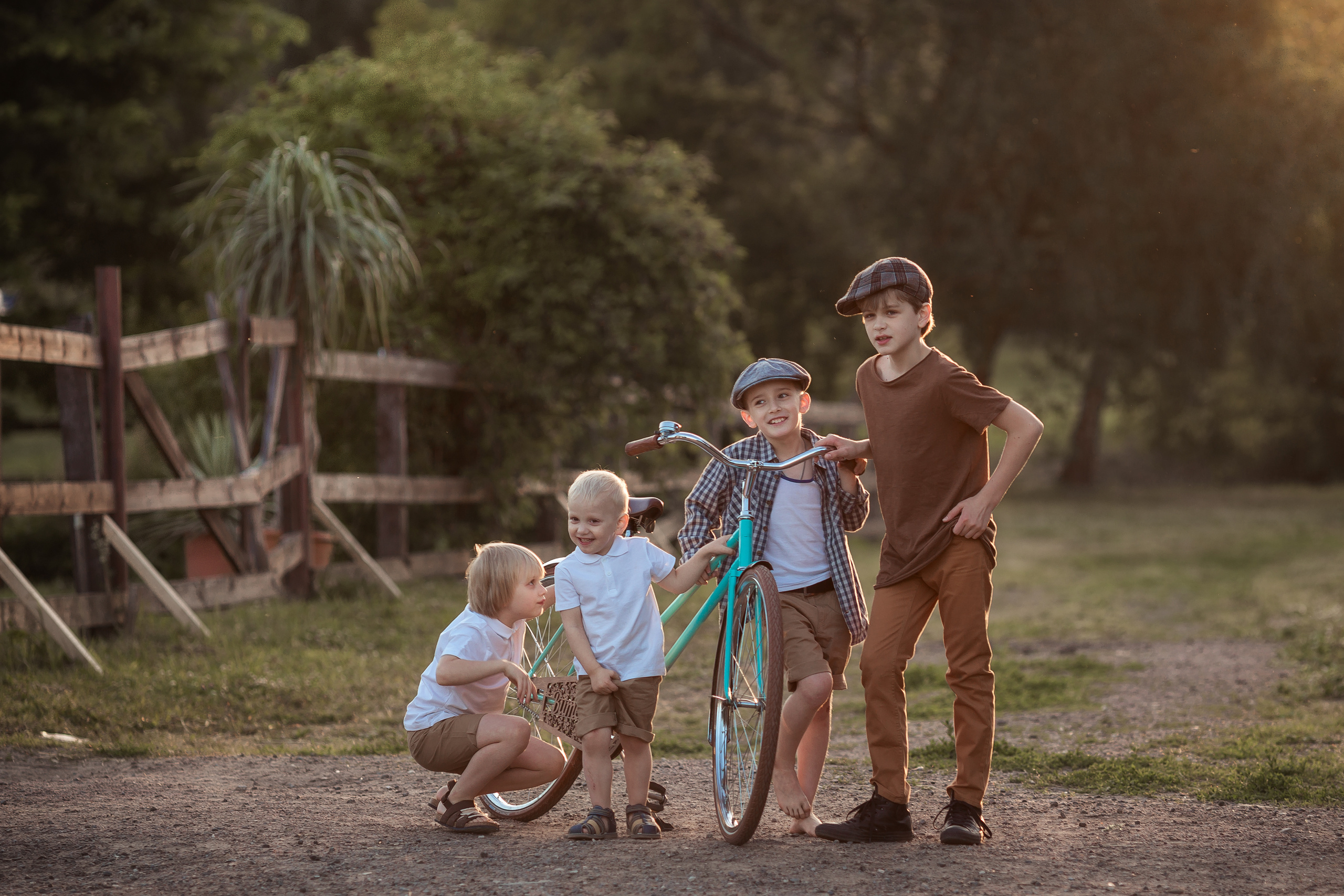 Каникулы в деревне. Семейный фотограф в Москве Марина Петра