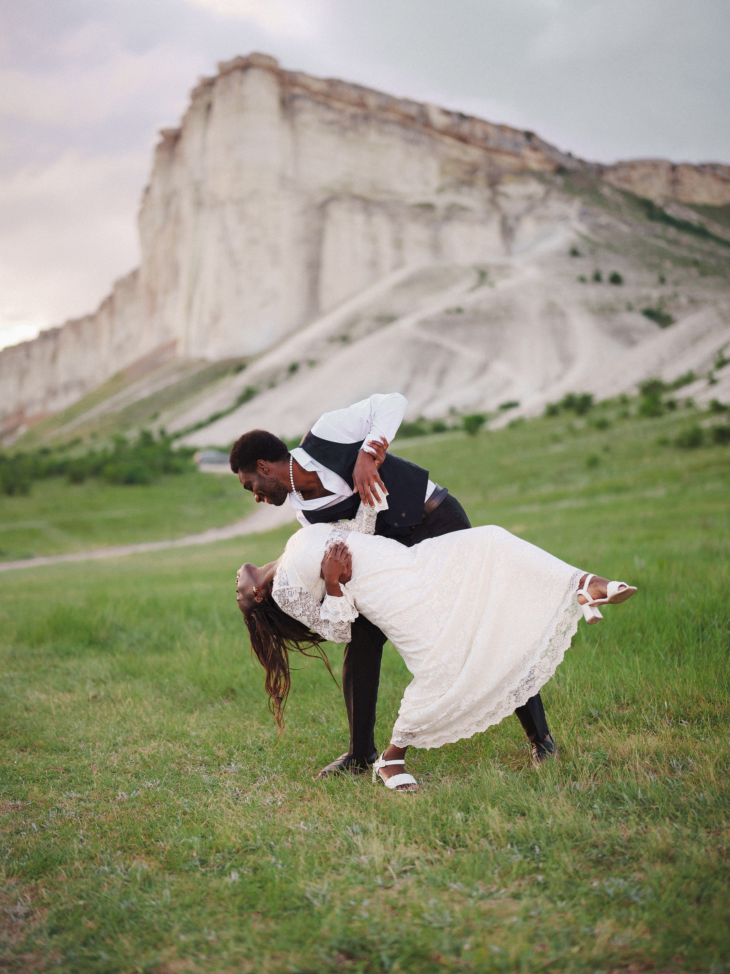 Прогулка на Белой скале. Фотограф Олег Сотник