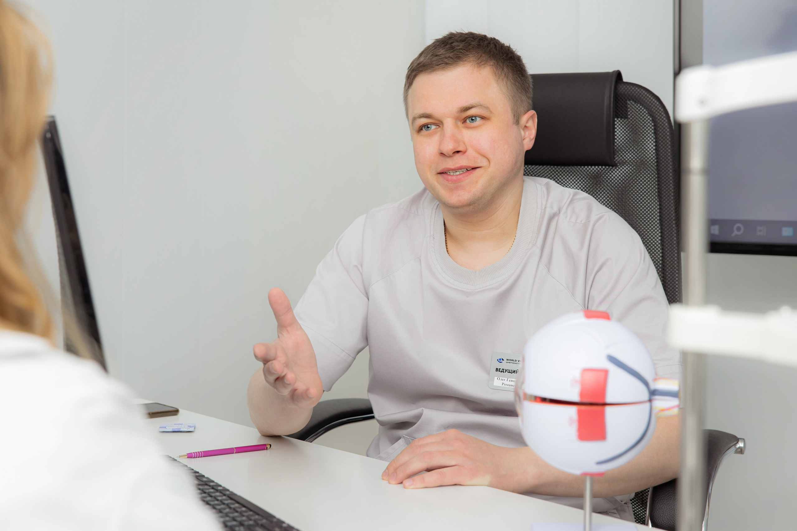 Медицинская фотосъемка для клиники World Vision Clinic в Санкт-Петербурге