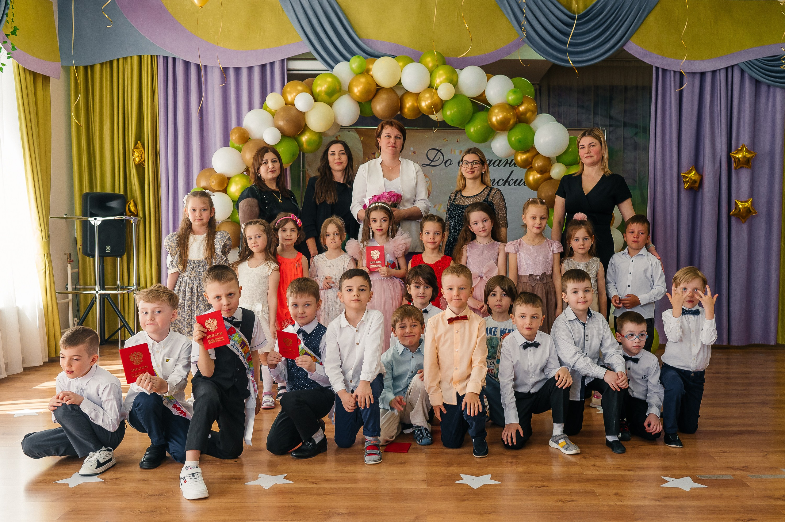 Выпускной в детском саду. Семейный фотограф Одинцово Москва Кулакова Екатерина