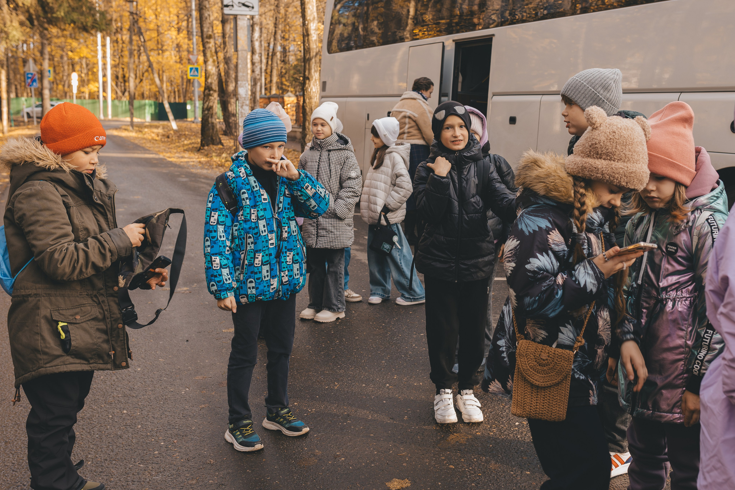 Репортаж школьной экскурсии. Семейный и женский фотограф в Москве Надежда Воробьева
