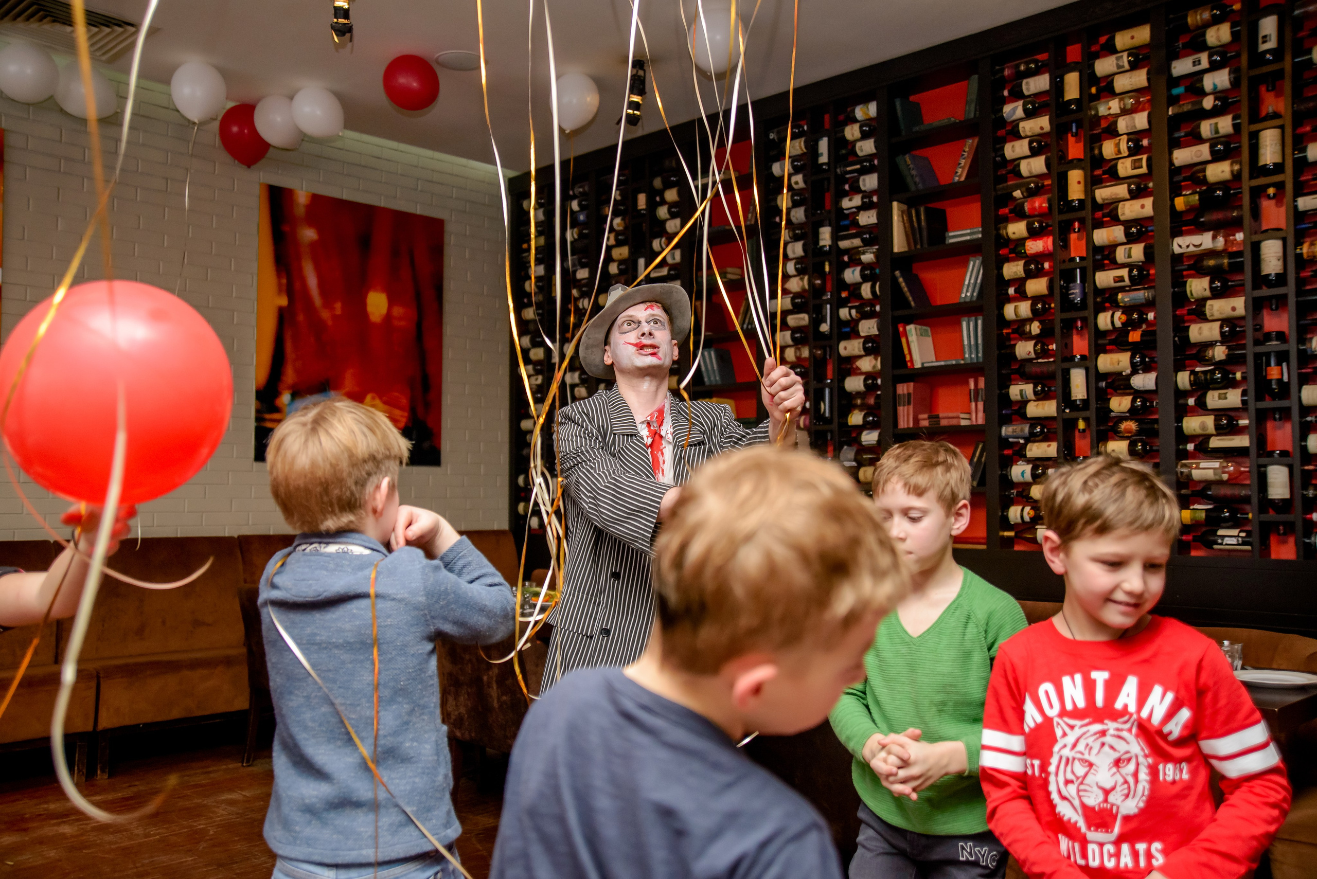 Детский день рождения в ресторане