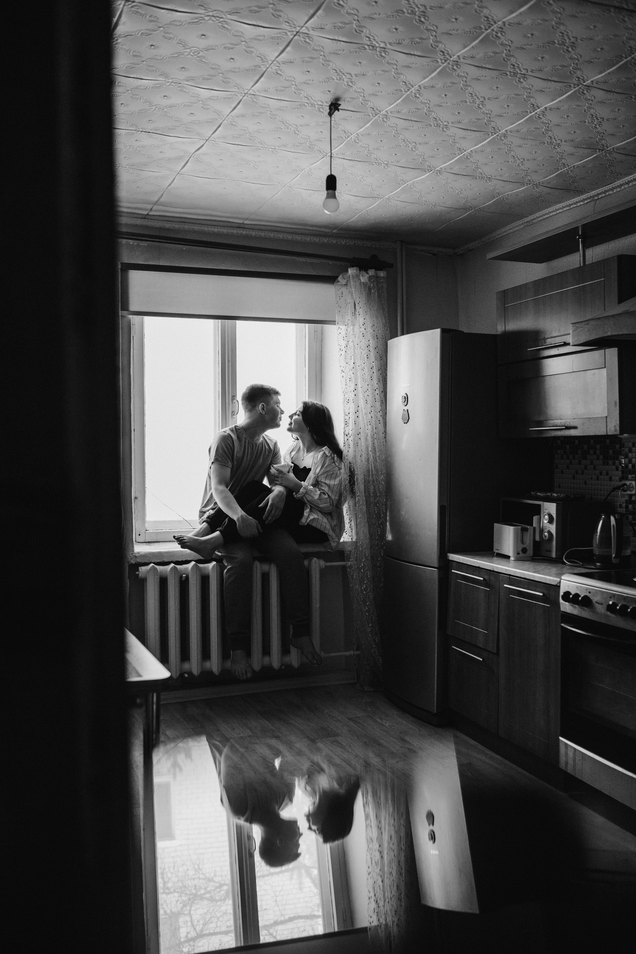 Захар и Лариса (домашняя история). Семейный, свадебный фотограф в Чите Екатерина Мельникова