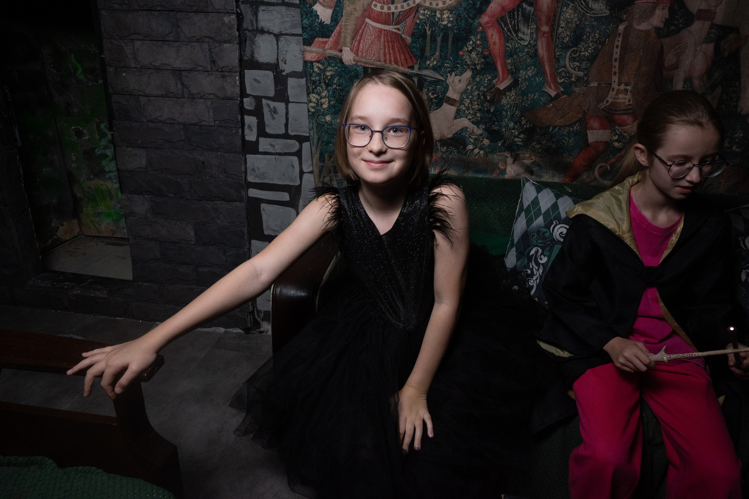 День рождения ребенка в «Подземелье Слизерин». Фотограф мероприятий в Москве