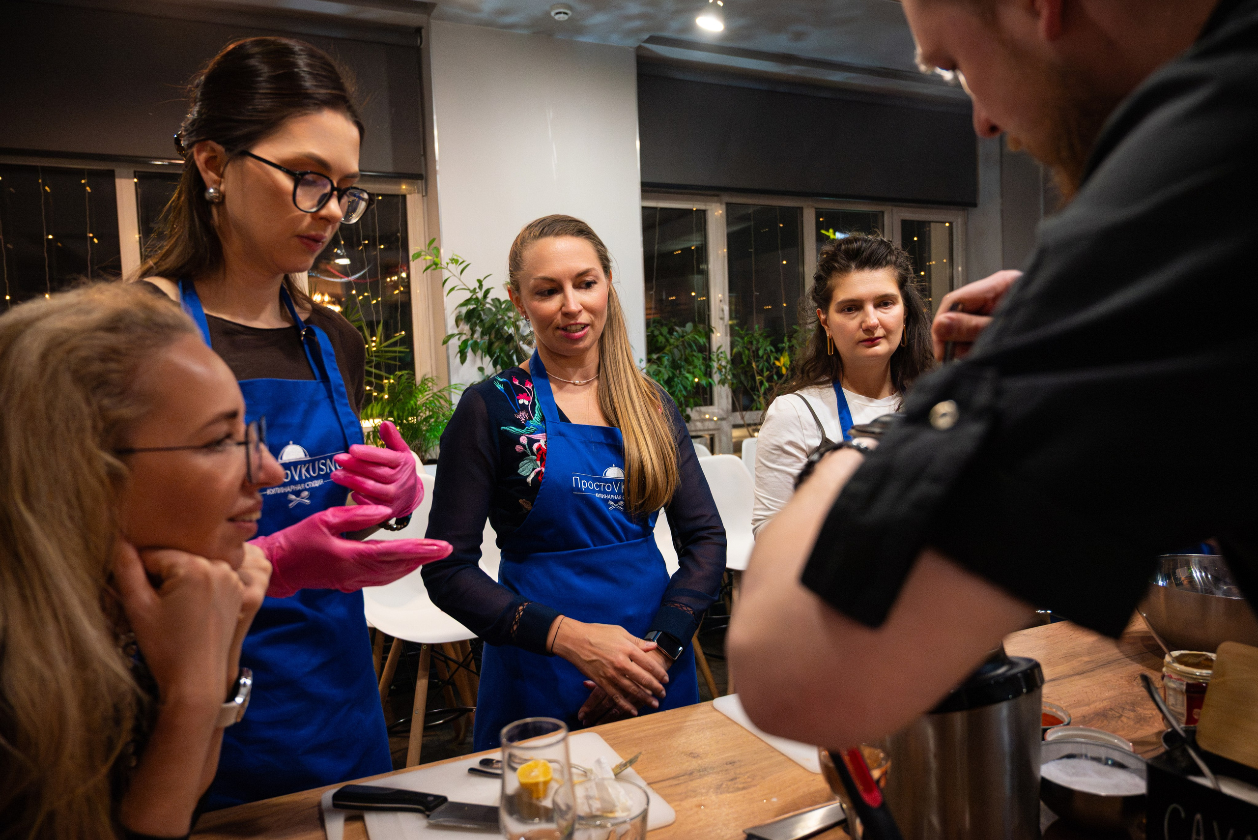 Кулинарный мастер класс. Фотограф мероприятий в Москве