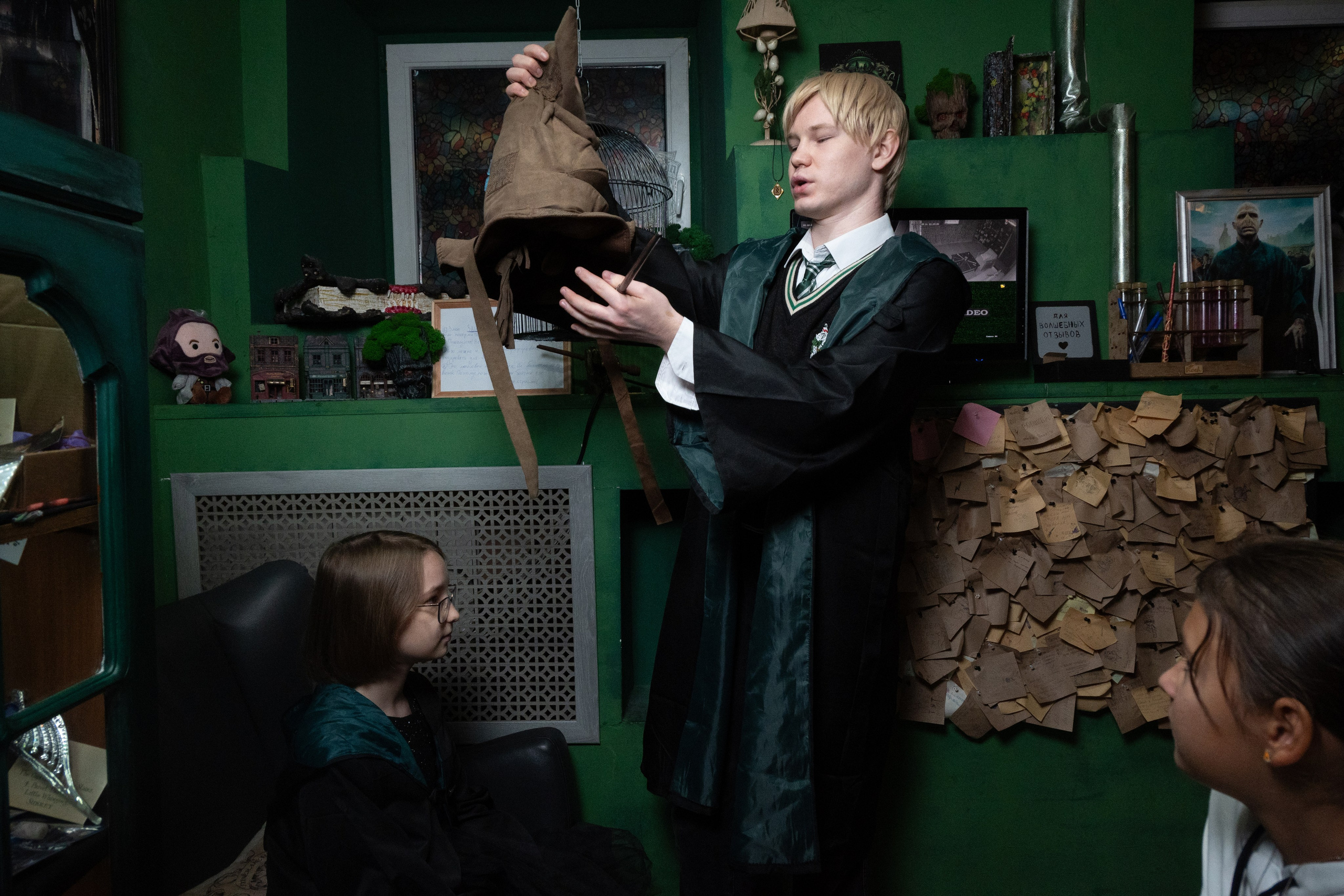 День рождения ребенка в «Подземелье Слизерин». Фотограф мероприятий в Москве