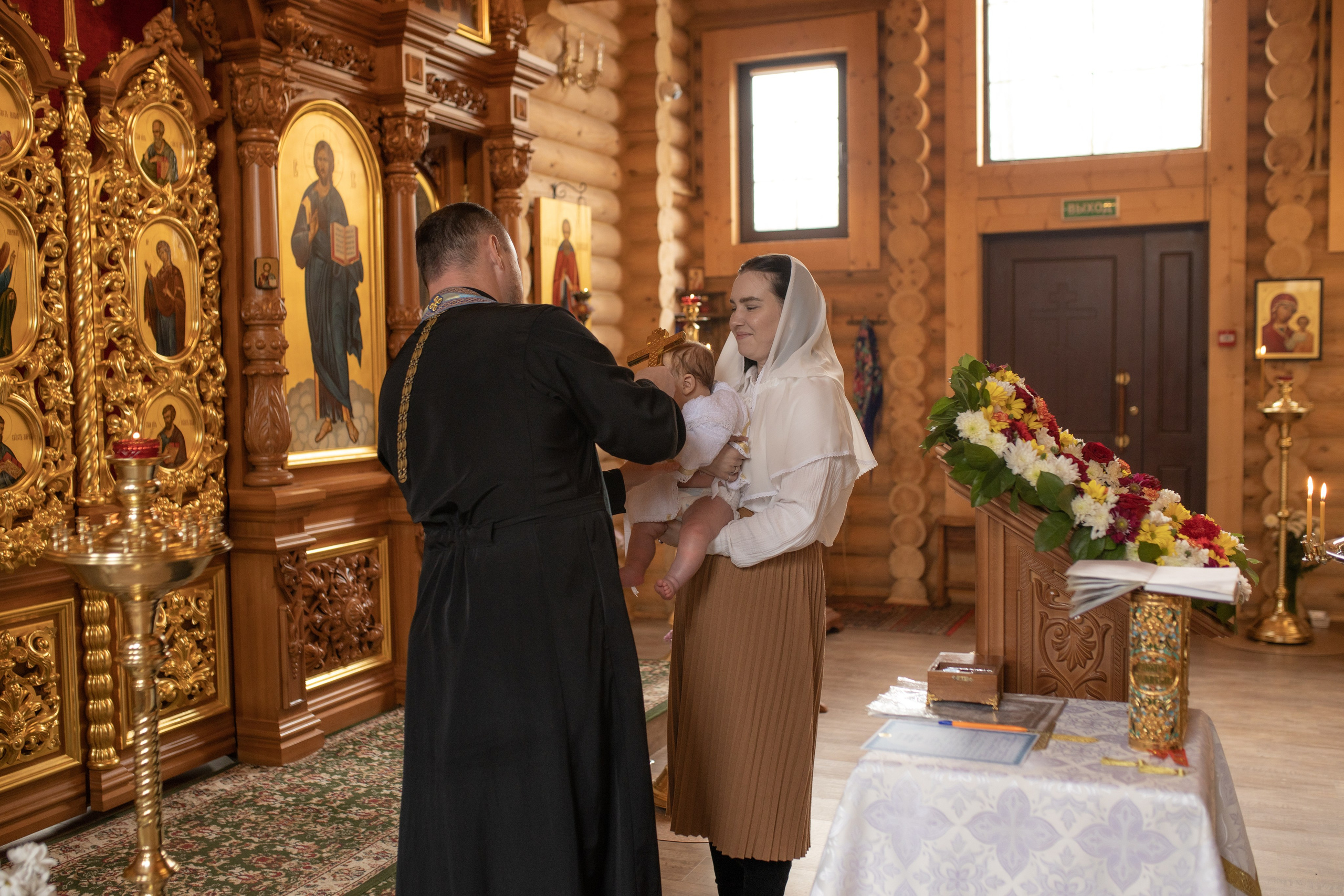 Таинство крещения Марка. Фотограф в Железнодорожном и Балашихе