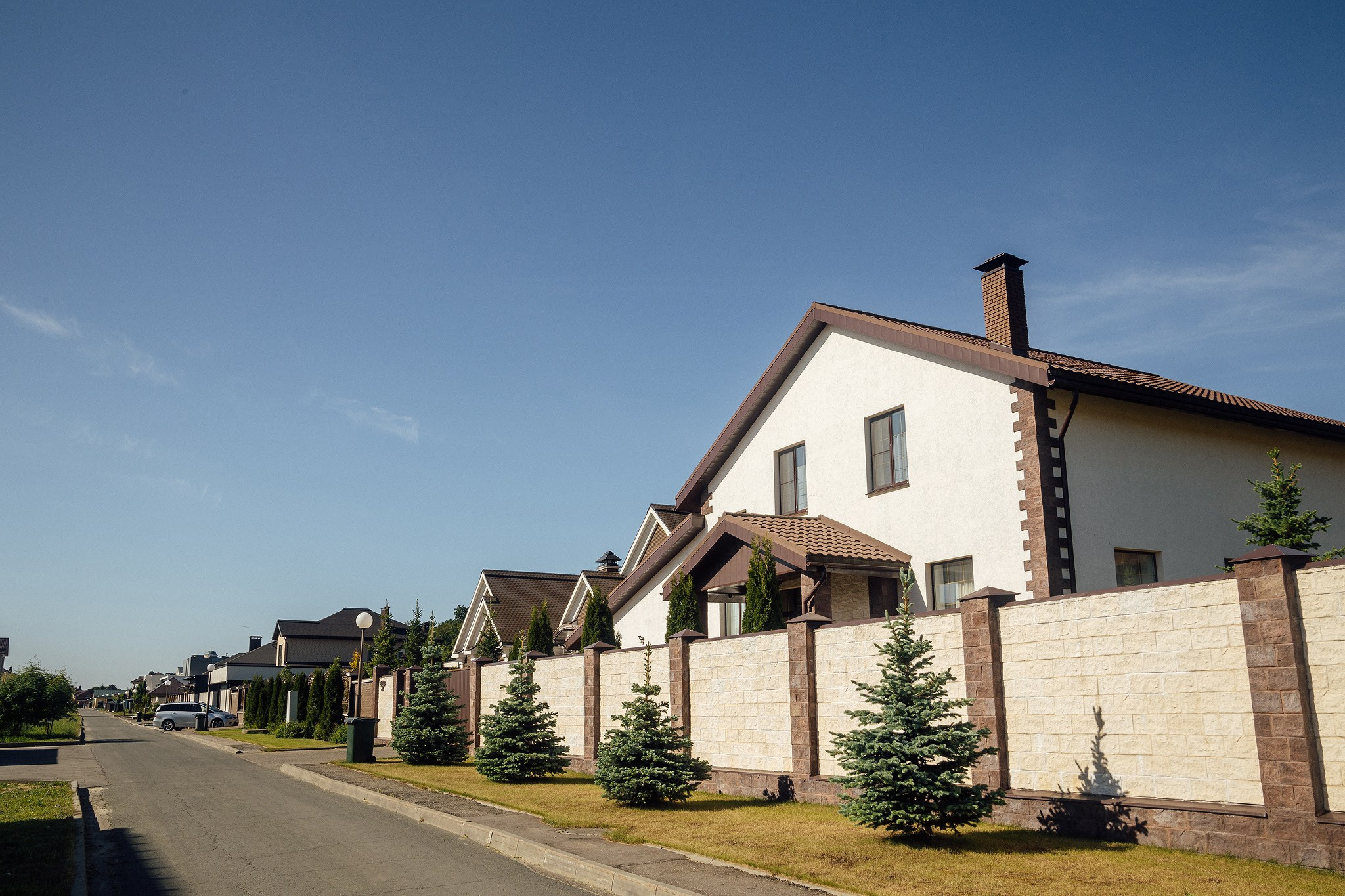 Съёмка загородного посёлка. Фотограф для бизнеса. Павел Козырь