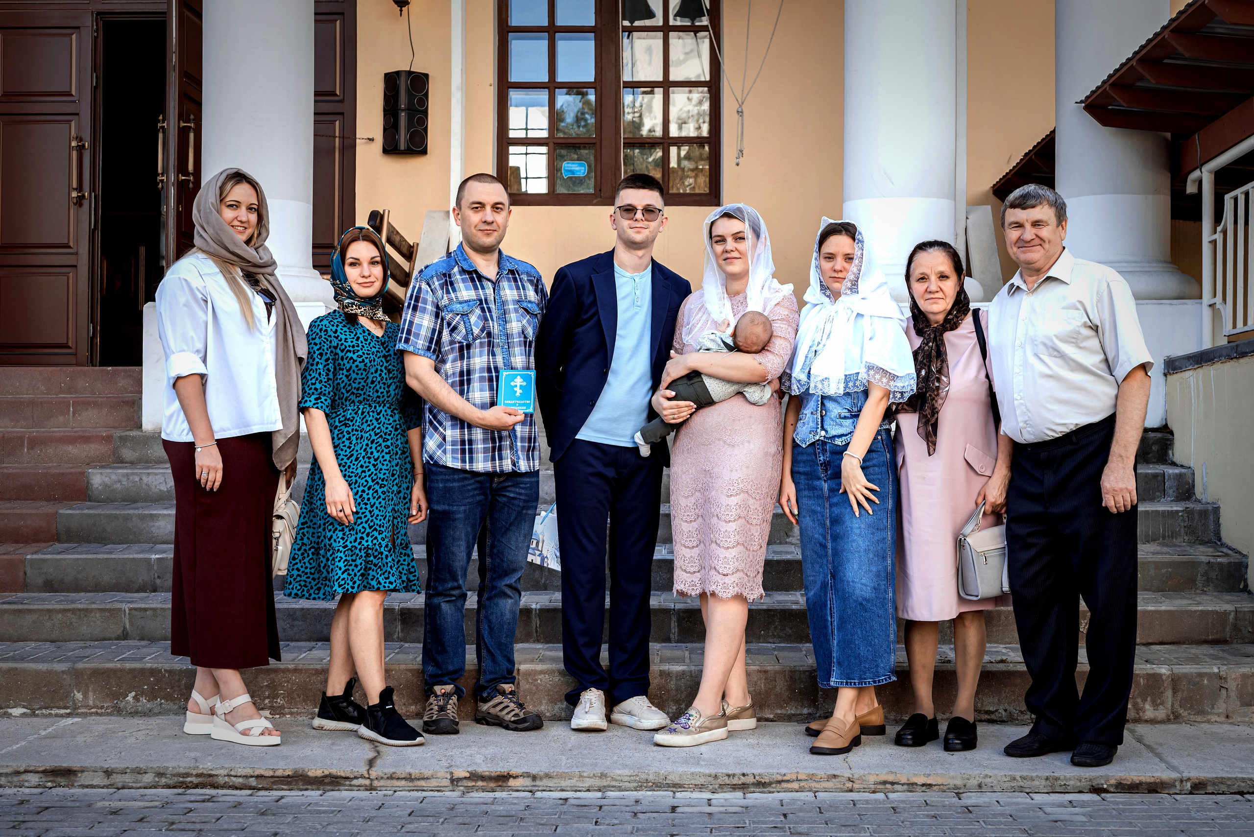 Крещение Екатерина. Семейный и детский фотограф Москва