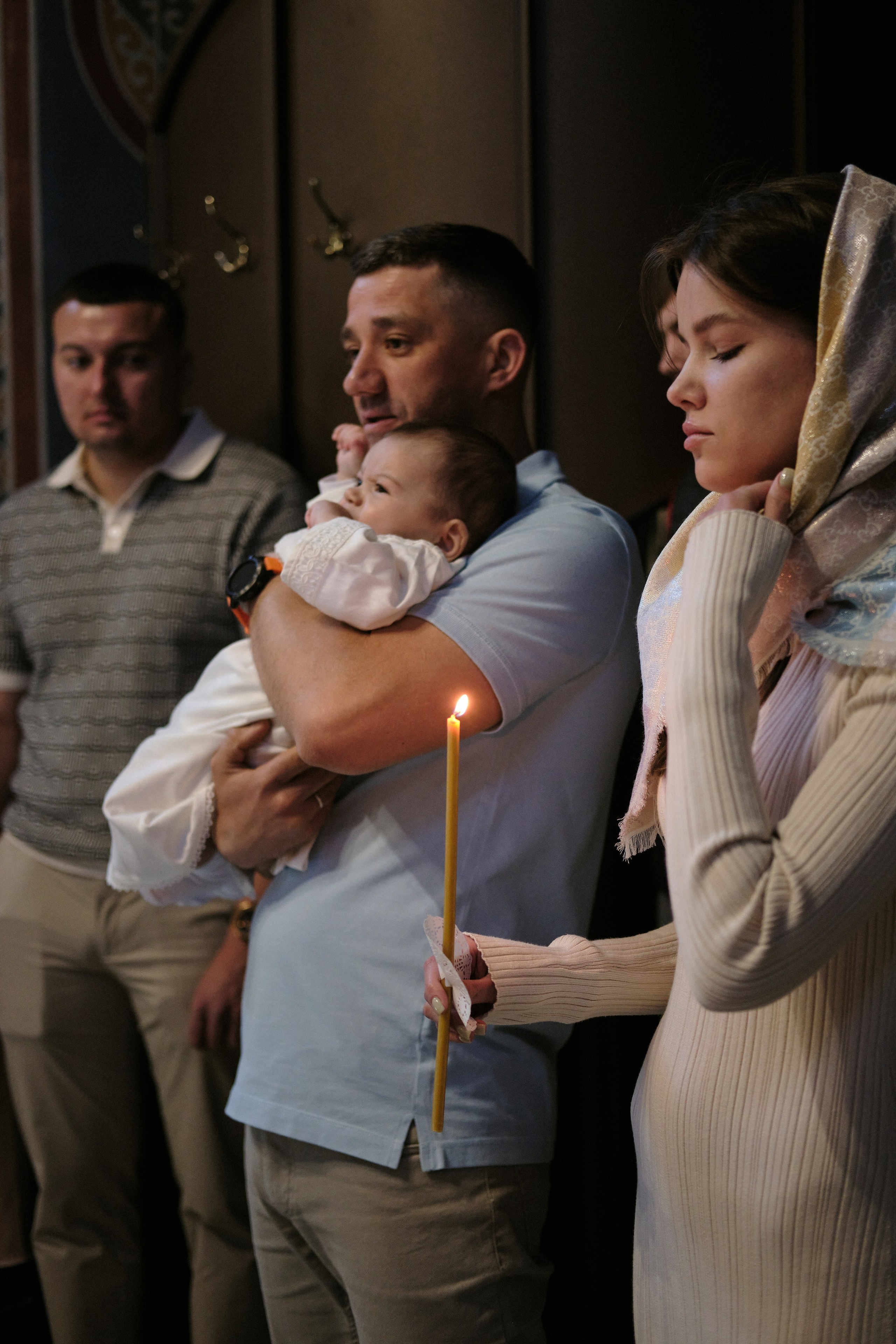 Крещение младенца. Фотограф в Анапе и Краснодаре Тина