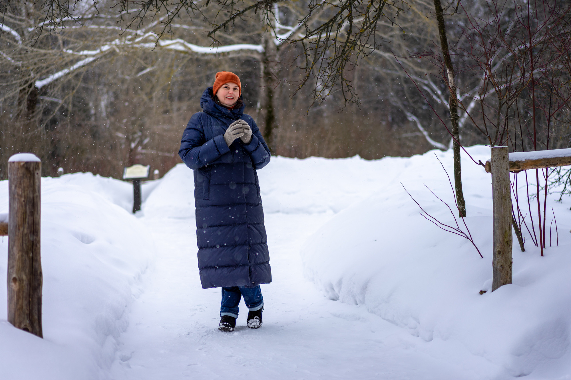 Усадьба Шахматово. Зима, зима!