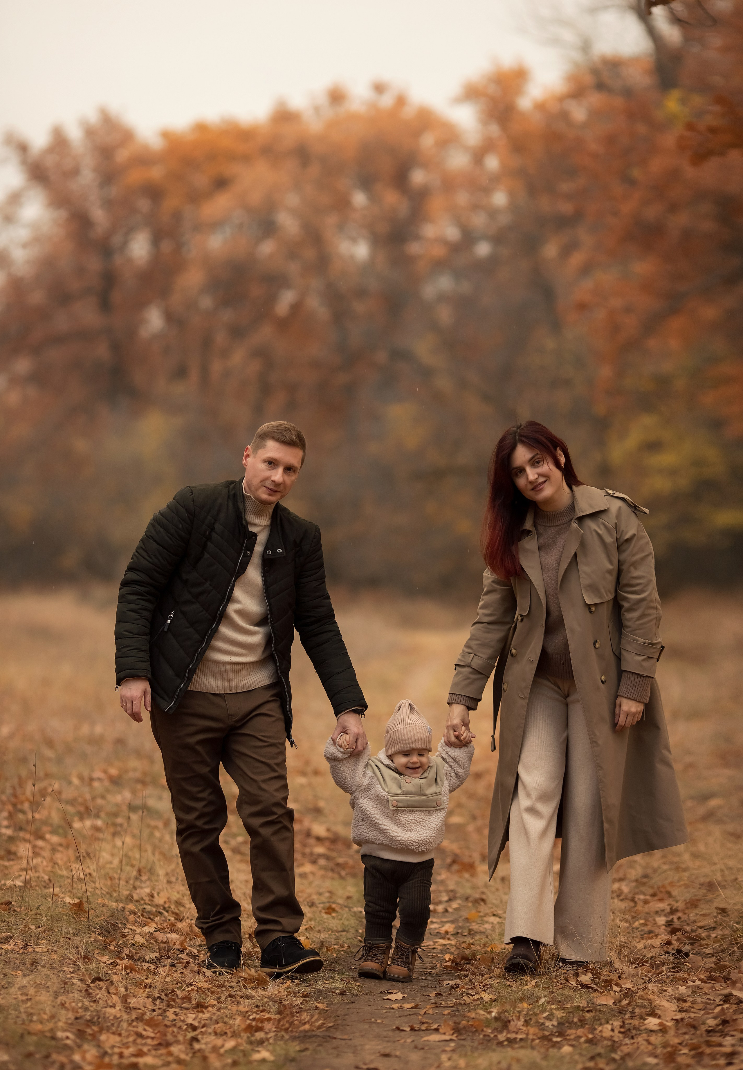 Осень в лесу. Семейный и детский фотограф в Саратове Полина Коткина