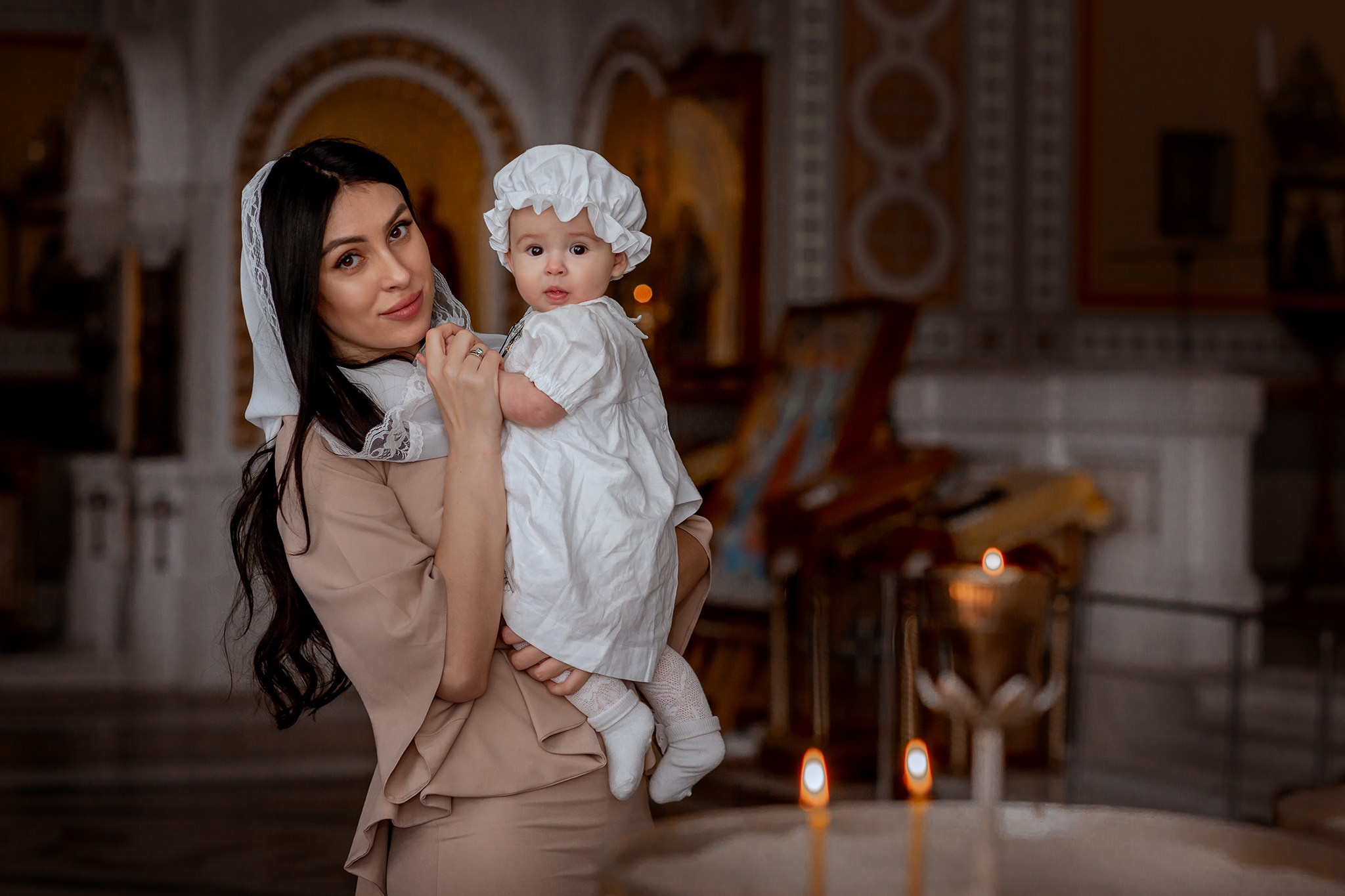 Крещение Лии. Детский семейный фотограф в Севастополе Крыму