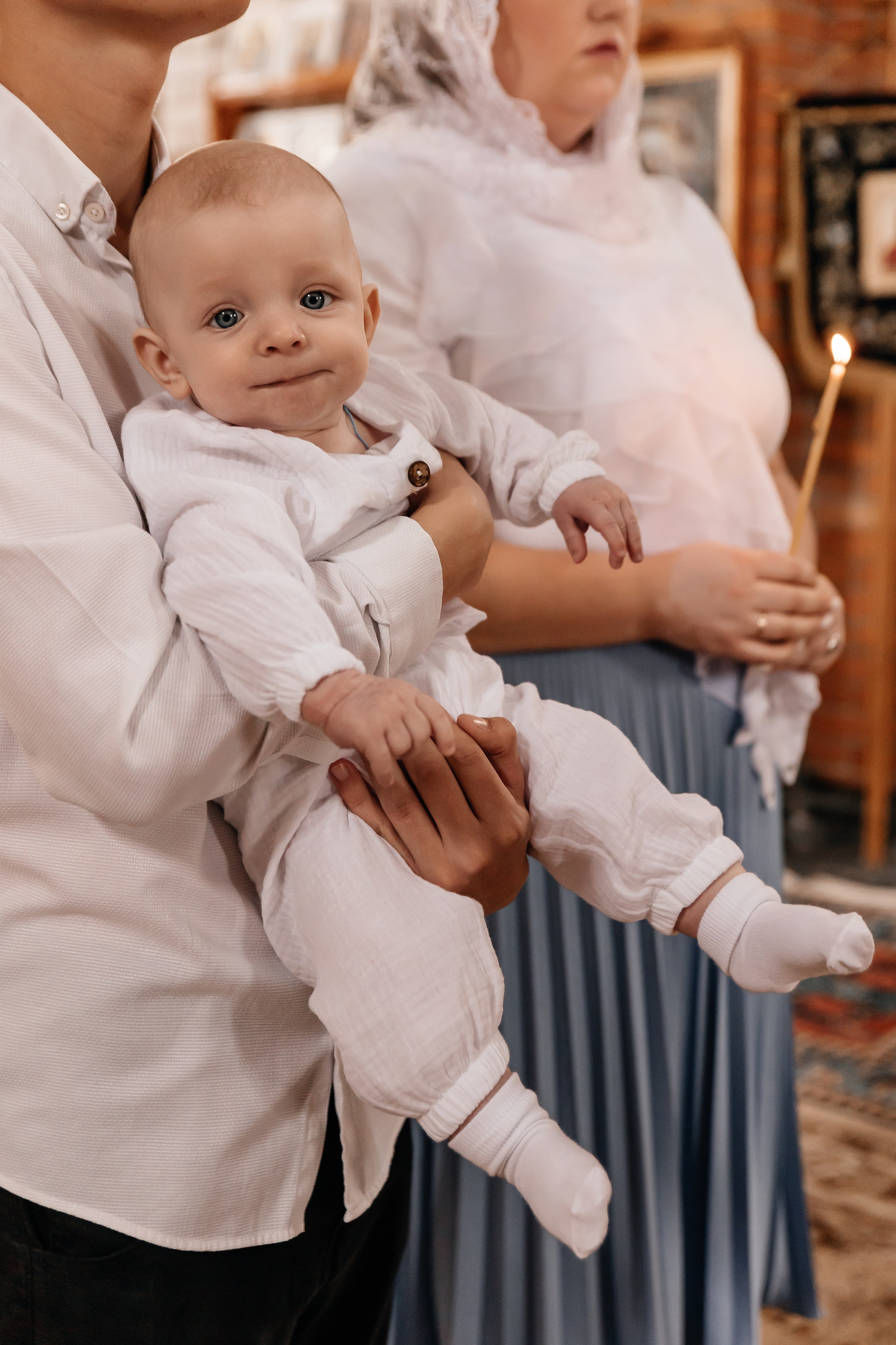 Крещение Максима. Семейный фотограф Минск Усова Ольга