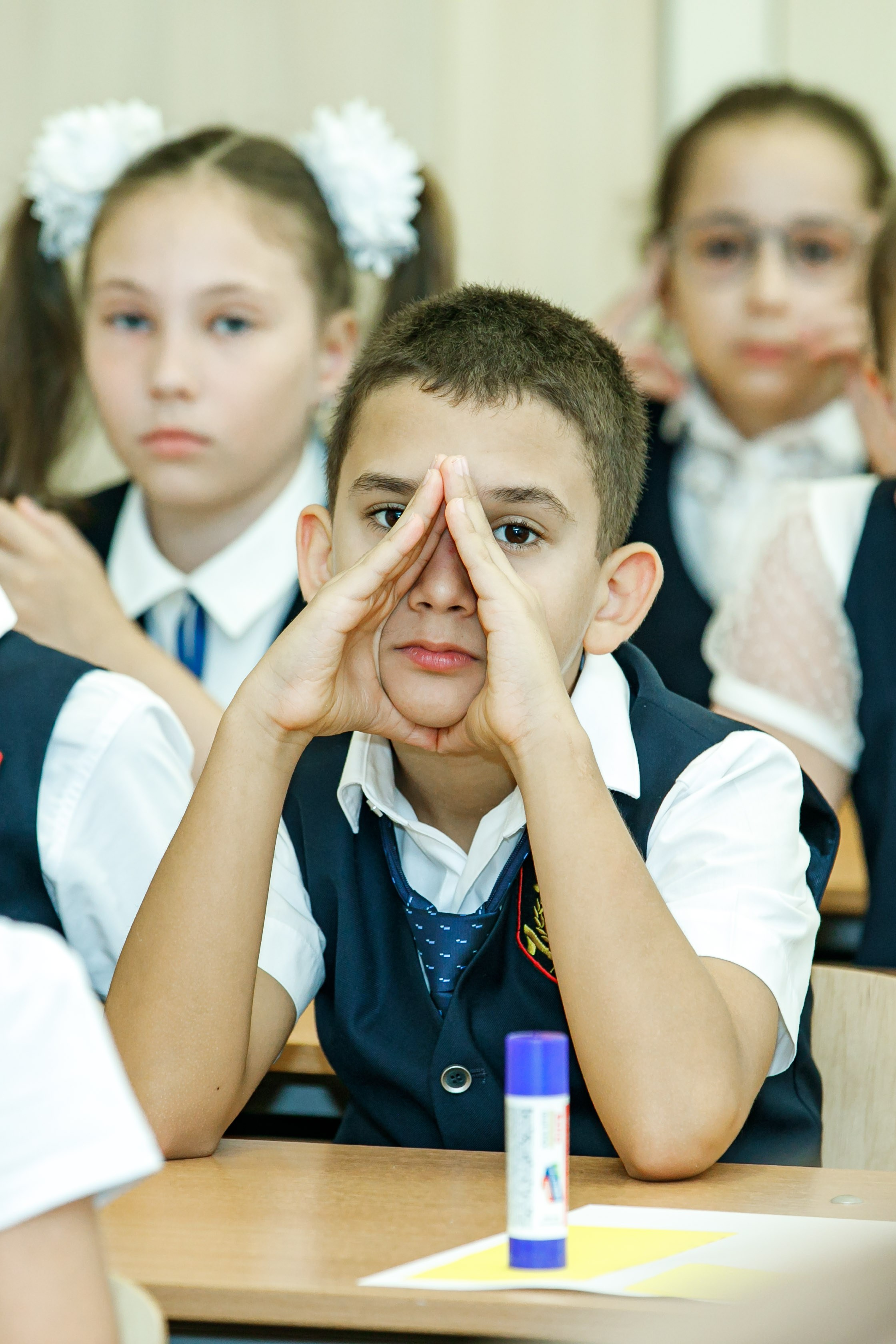 За партой. Семейный фотограф в Краснодаре