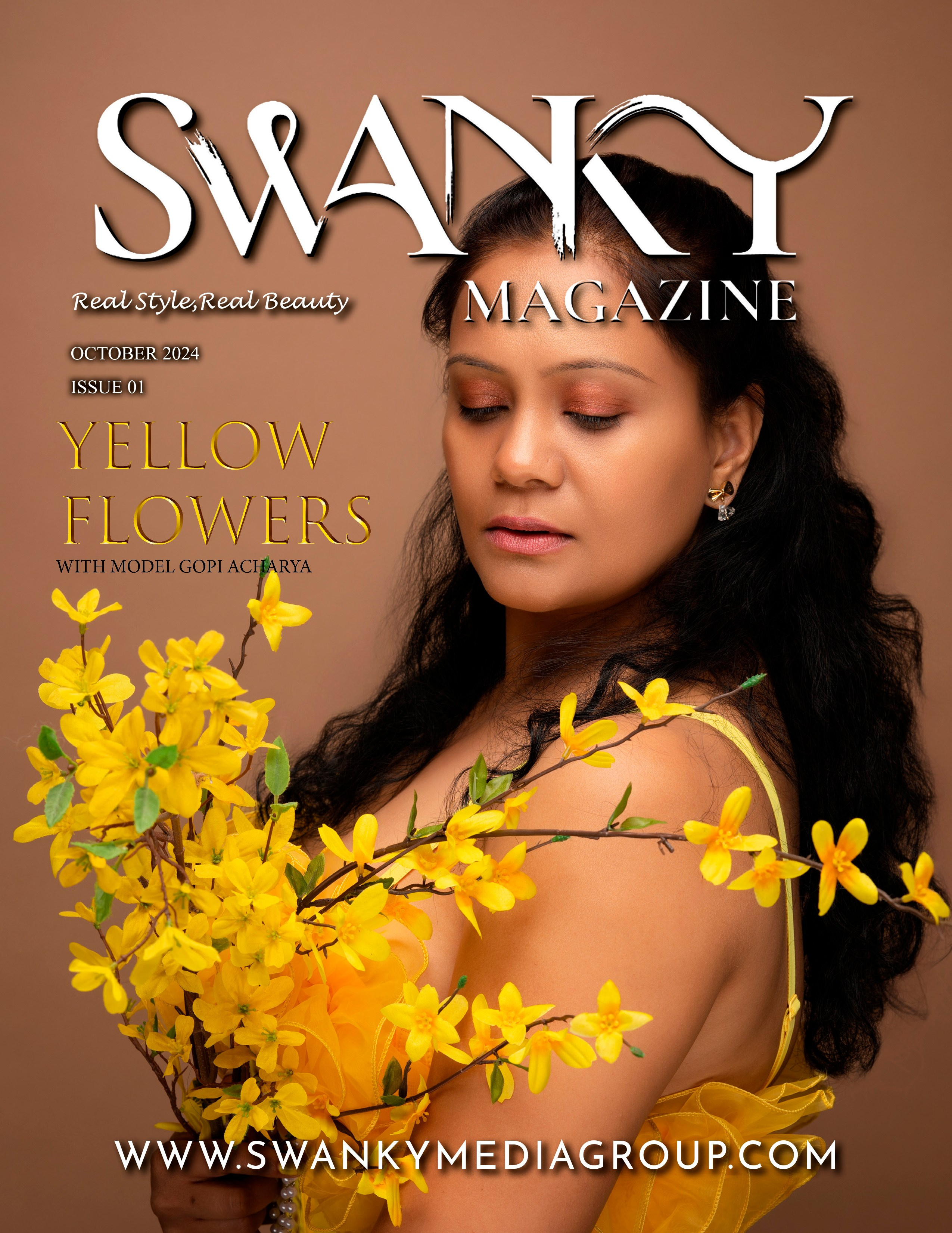 Swanky Mag Beauty Edition October 2024. Фотограф Ким Наталья в Красноярске