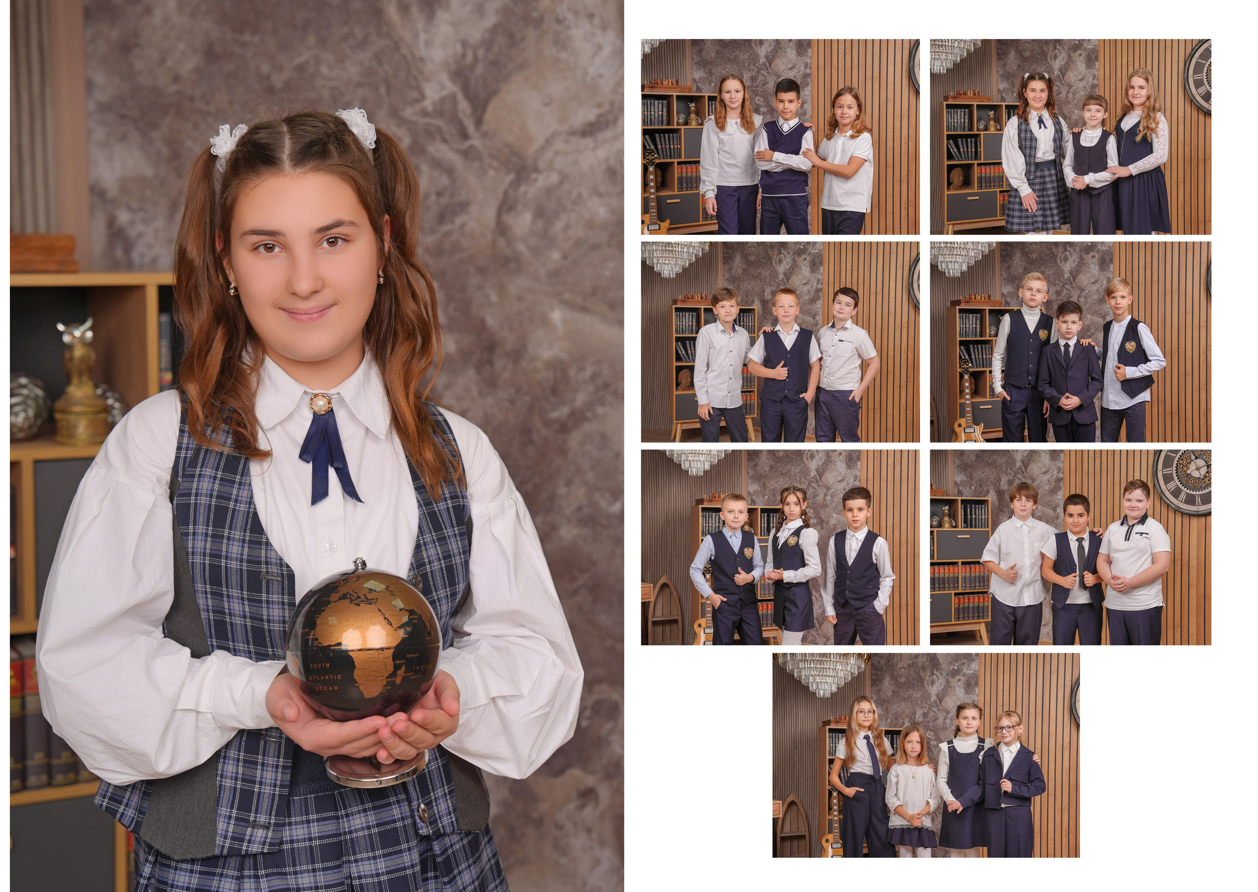 ШКОЛА 42 — 4 «Д» класс. Красивый выпускной альбом в Краснодаре