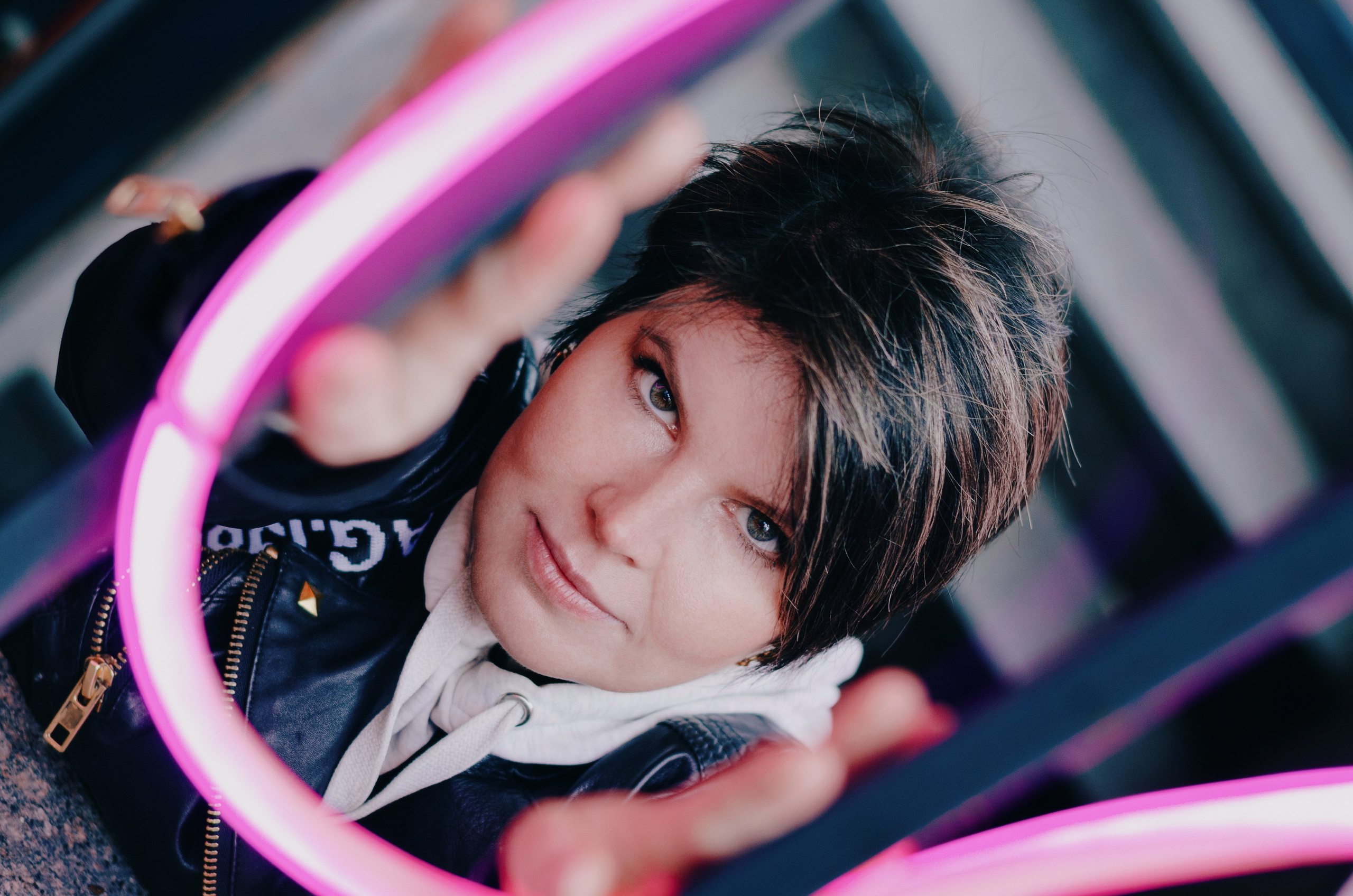 Фотопрогулка с Л. в ее новом образе. Портретный и репортажный фотограф в Санкт-Петербурге Варвара Жукова