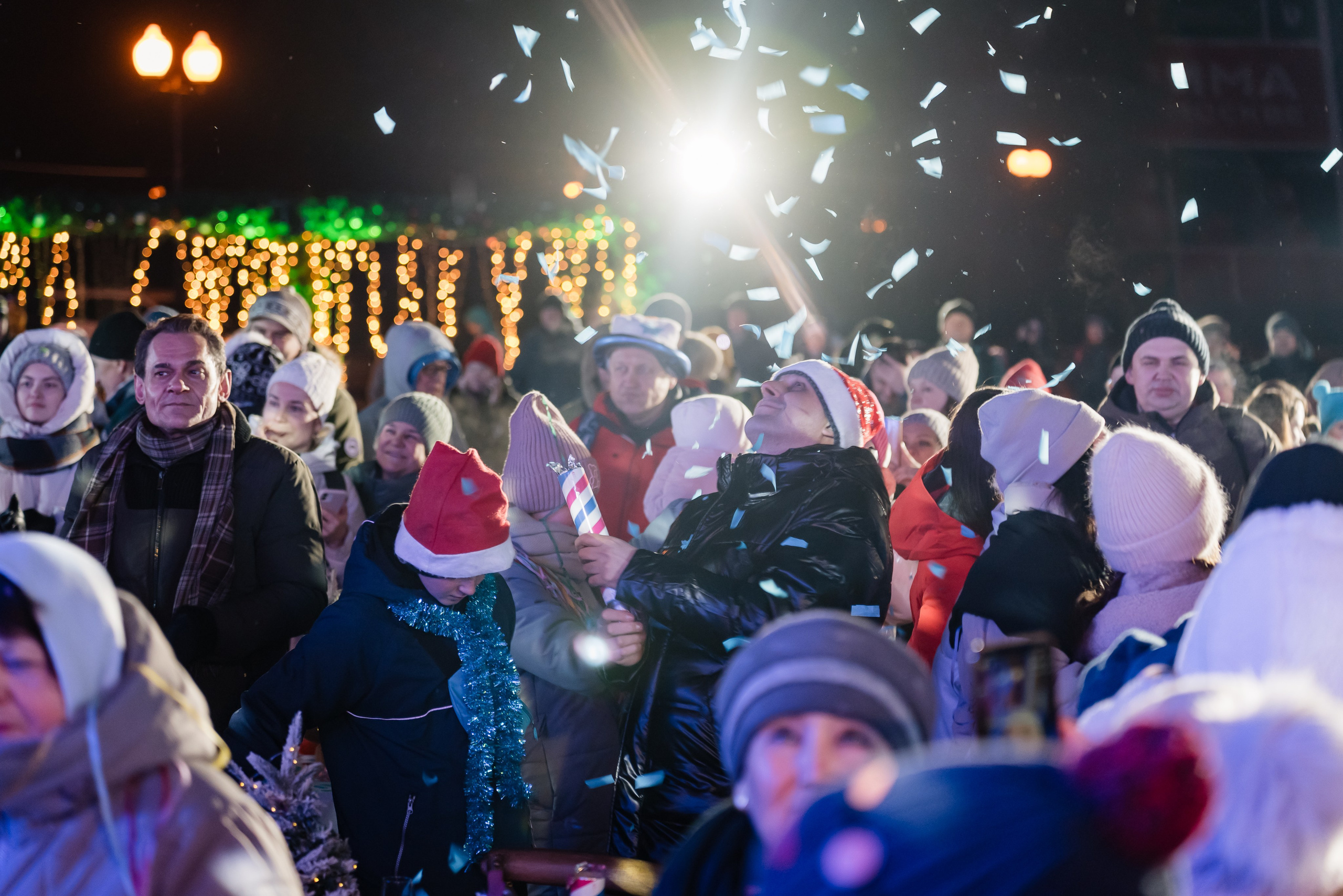 Голубой огонек. Измайловский парк. 12.01.2025