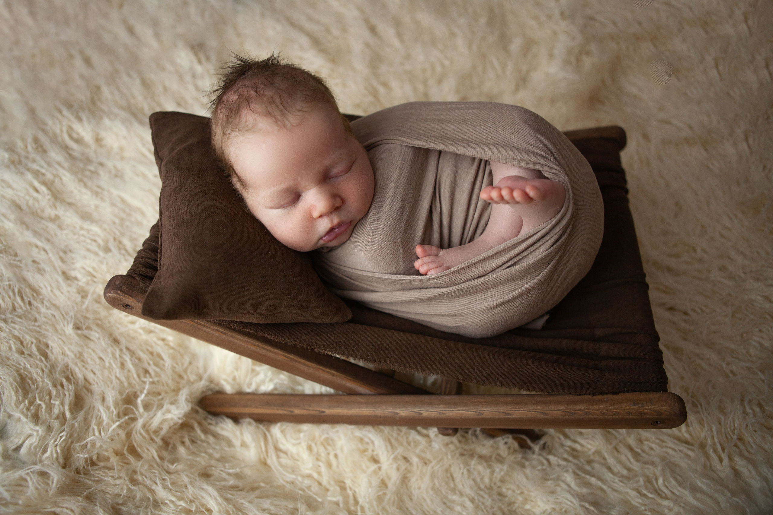 Люция и Амир. Фотосессия новорожденных в Москве фотограф Савина Анастасия