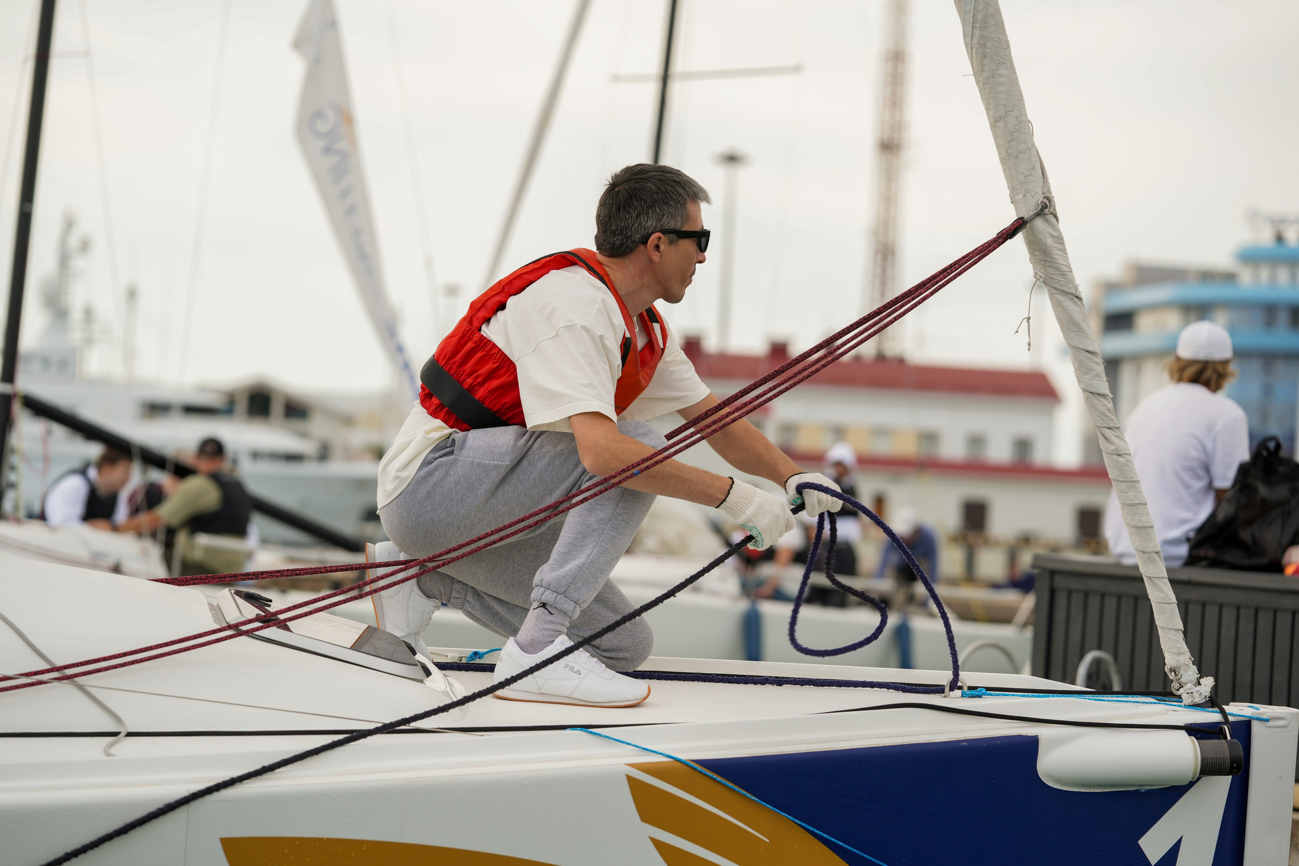 Яхтенная регата для компании Агрегатка. Репортажный фотограф в Красной Поляне и Сочи Павлюченко Екатерина