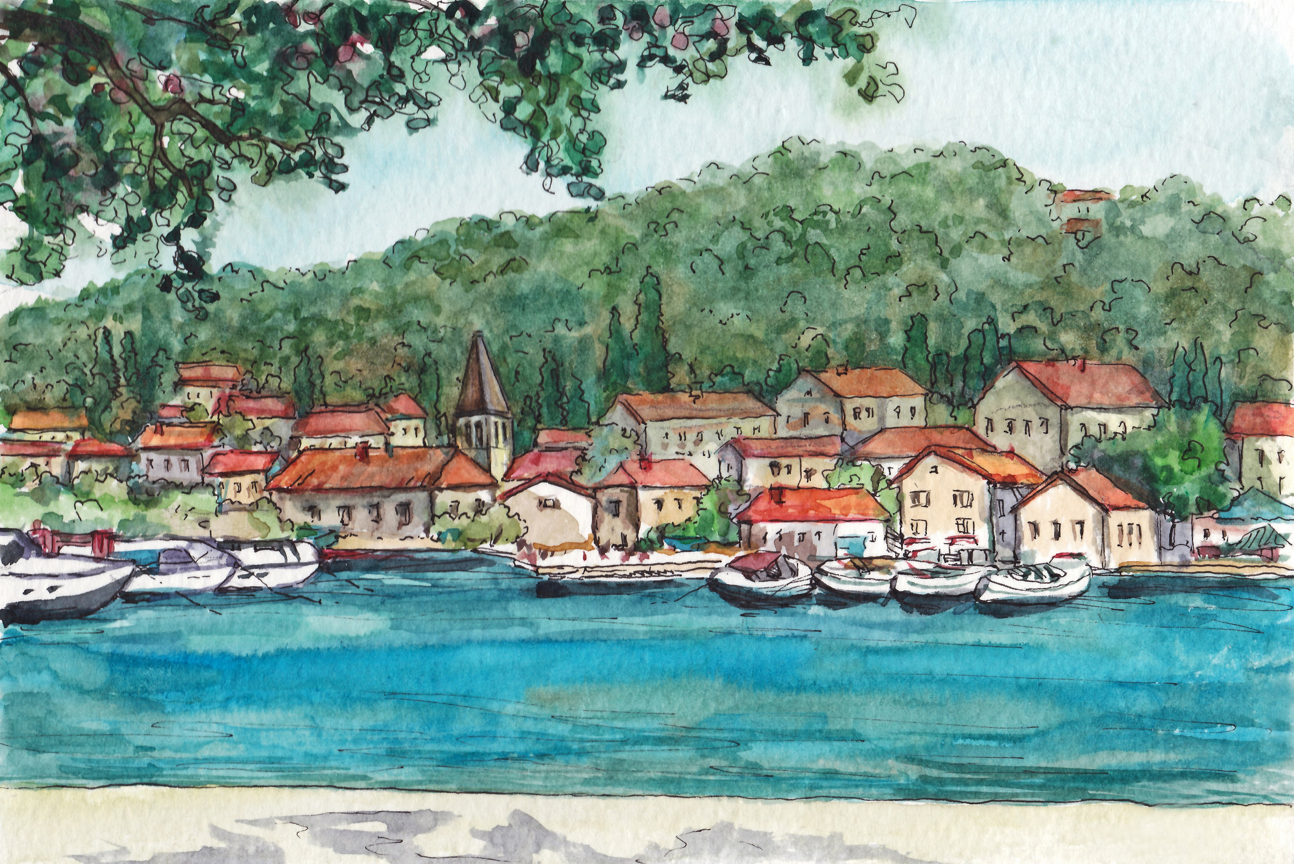 "Трогир, Хорватия", 2019