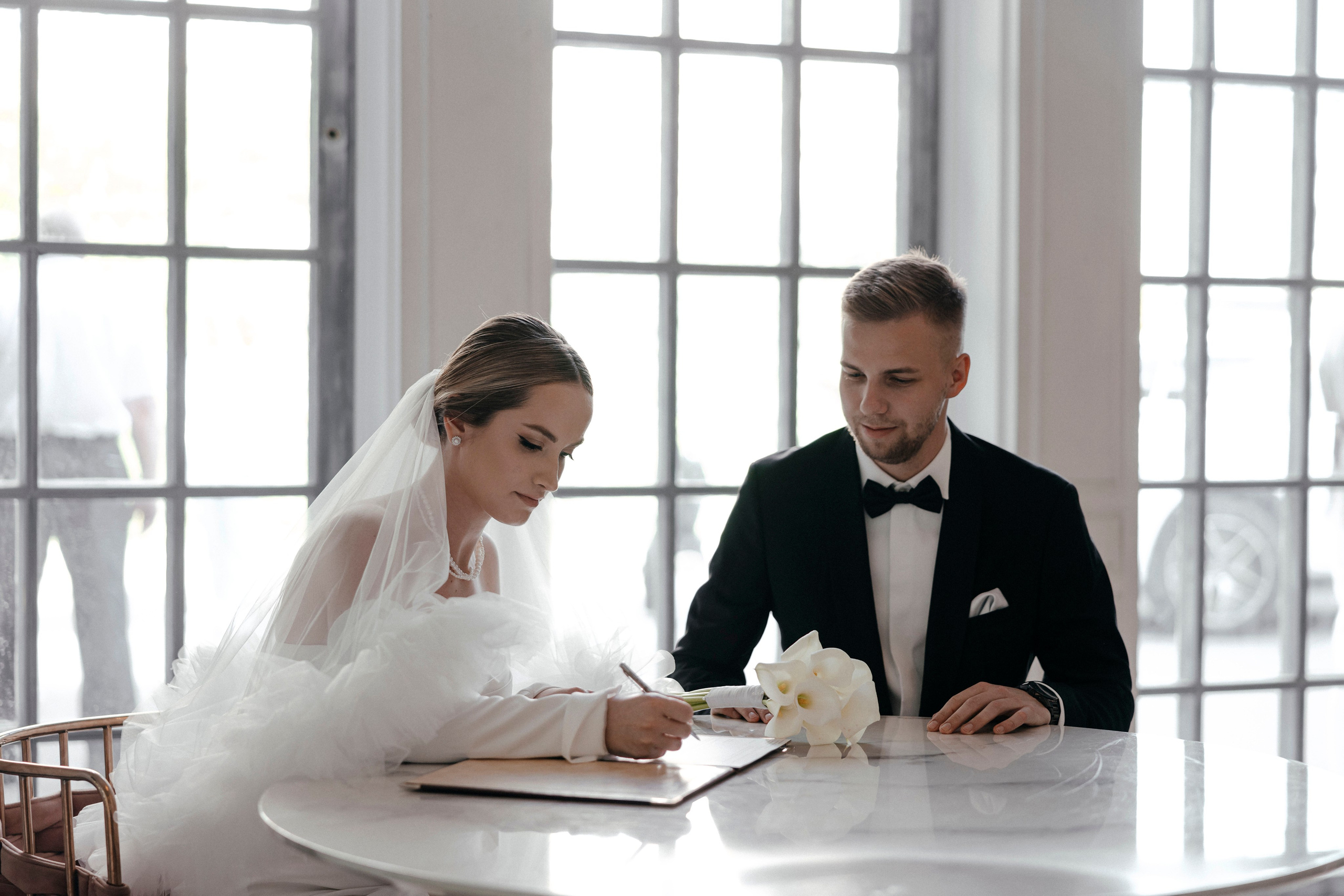 На закате. Свадебный фотограф в Москве