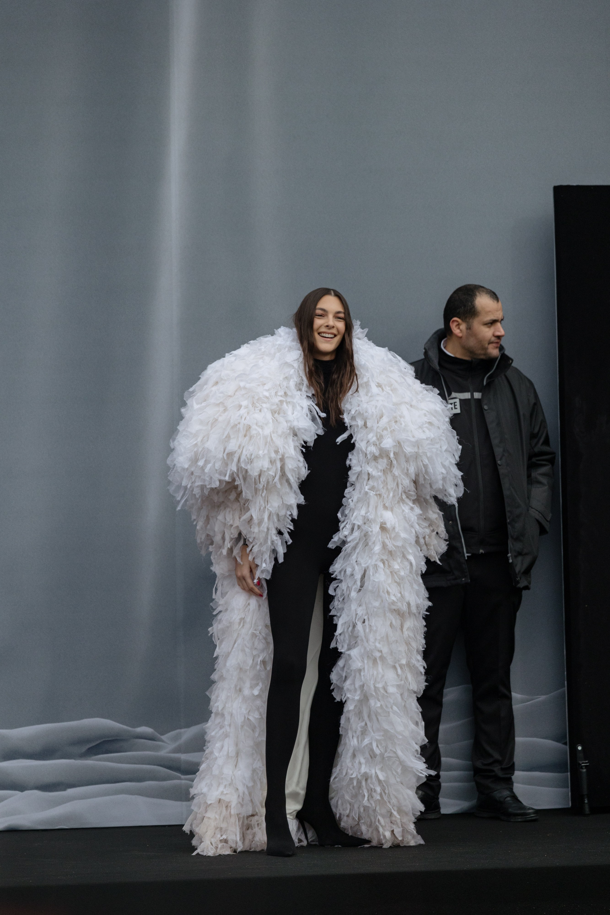 BALENCIAGA PFW WOMENSWEAR FALL-WINTER 24/25. Photographer in Milan Ivan Goncharov